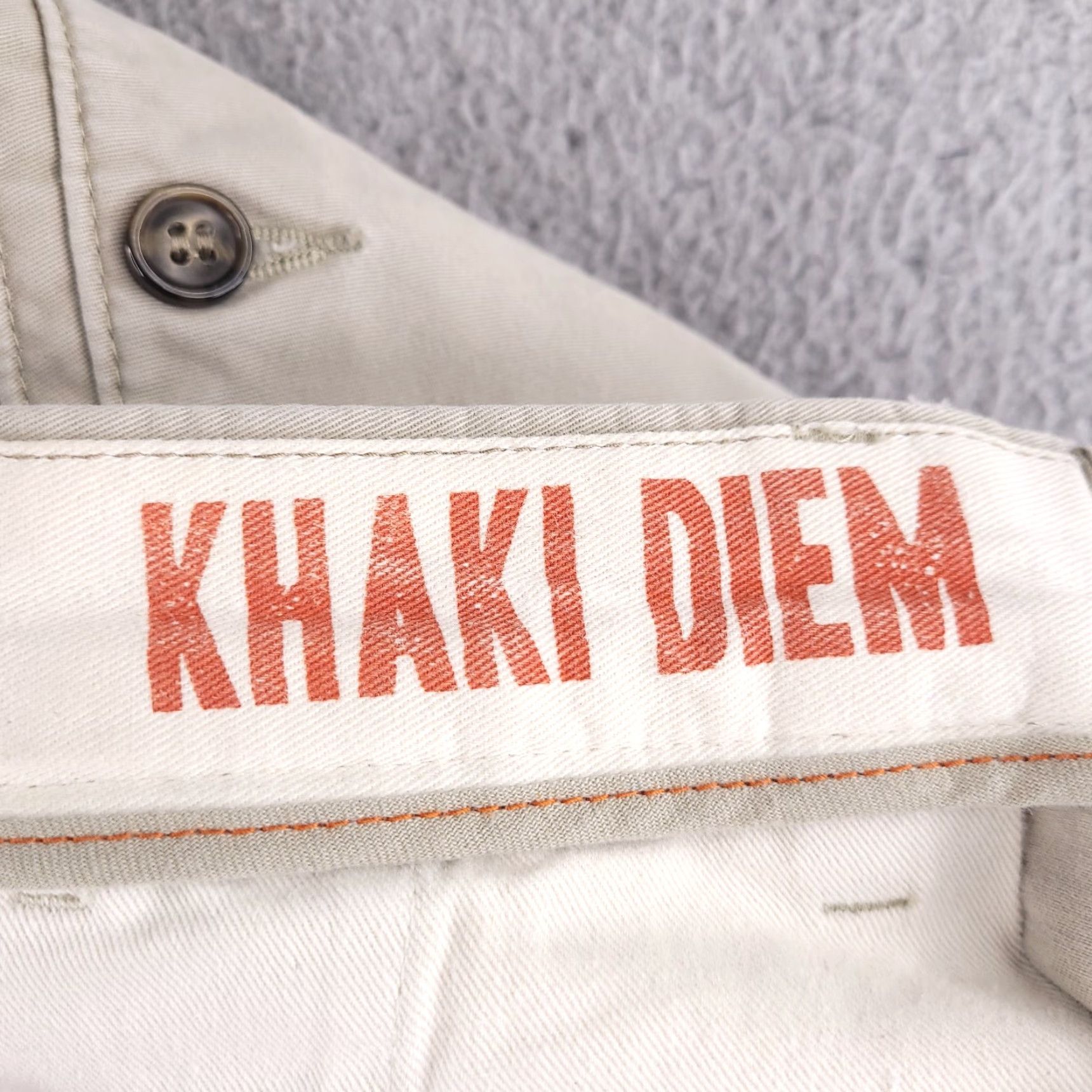 Dockers DOCKERS Pants Mens 34x32 Wide Leg Chino Beige Cotton Size US 34 / EU 50 - 6 Thumbnail