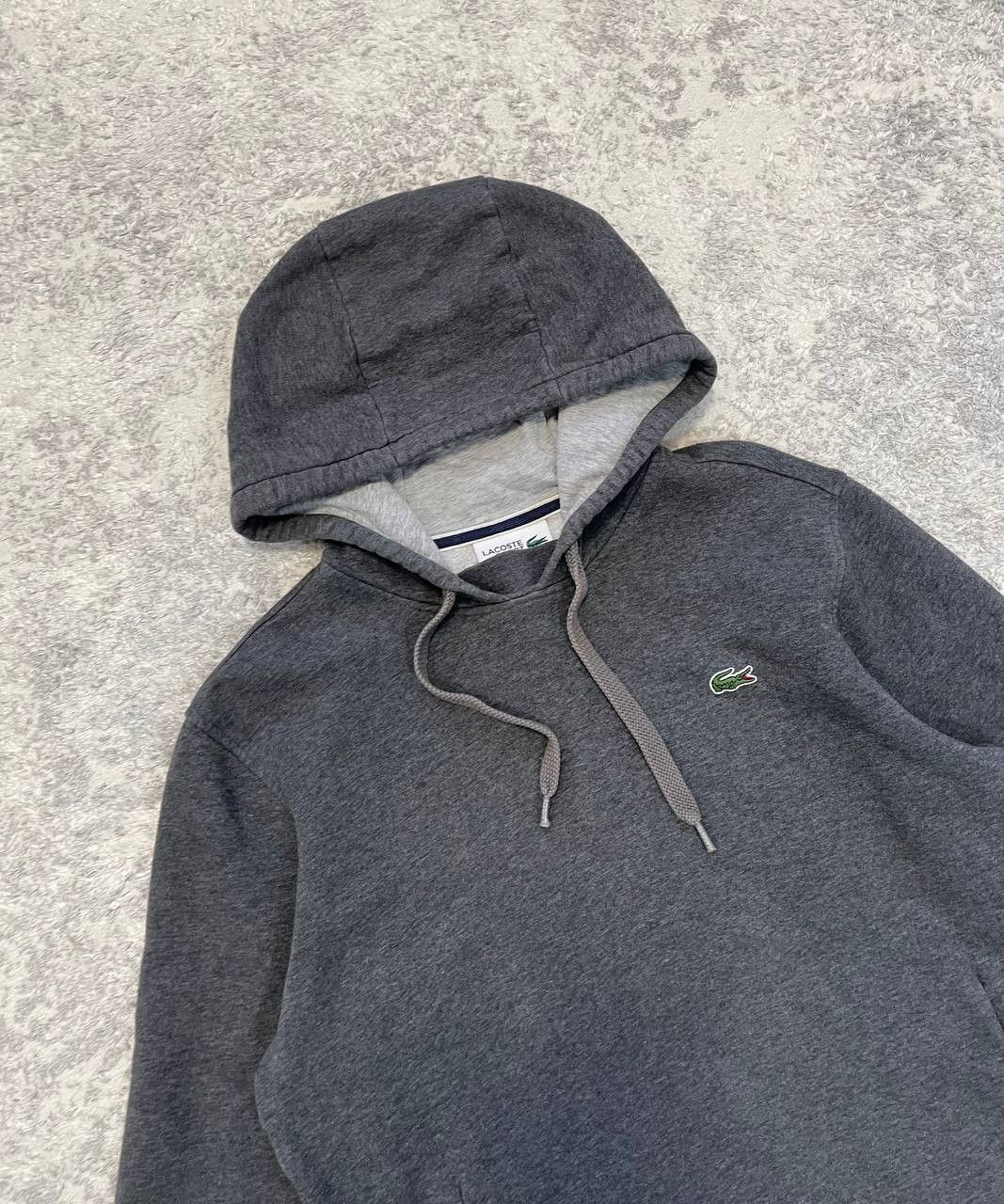 Lacoste Lacoste Hoodie Men’s Grey Pullover Hooded Sweatshirt Sz-M Size US M / EU 48-50 / 2 - 4 Thumbnail