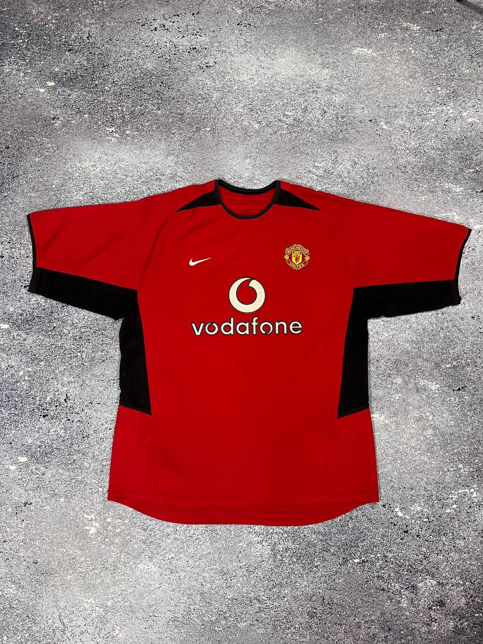 Nike MANCHESTER UNITED 2002 2004 HOME FOOTBALL Soccer Shirt Tee Size US XL / EU 56 / 4 - 2 Thumbnail