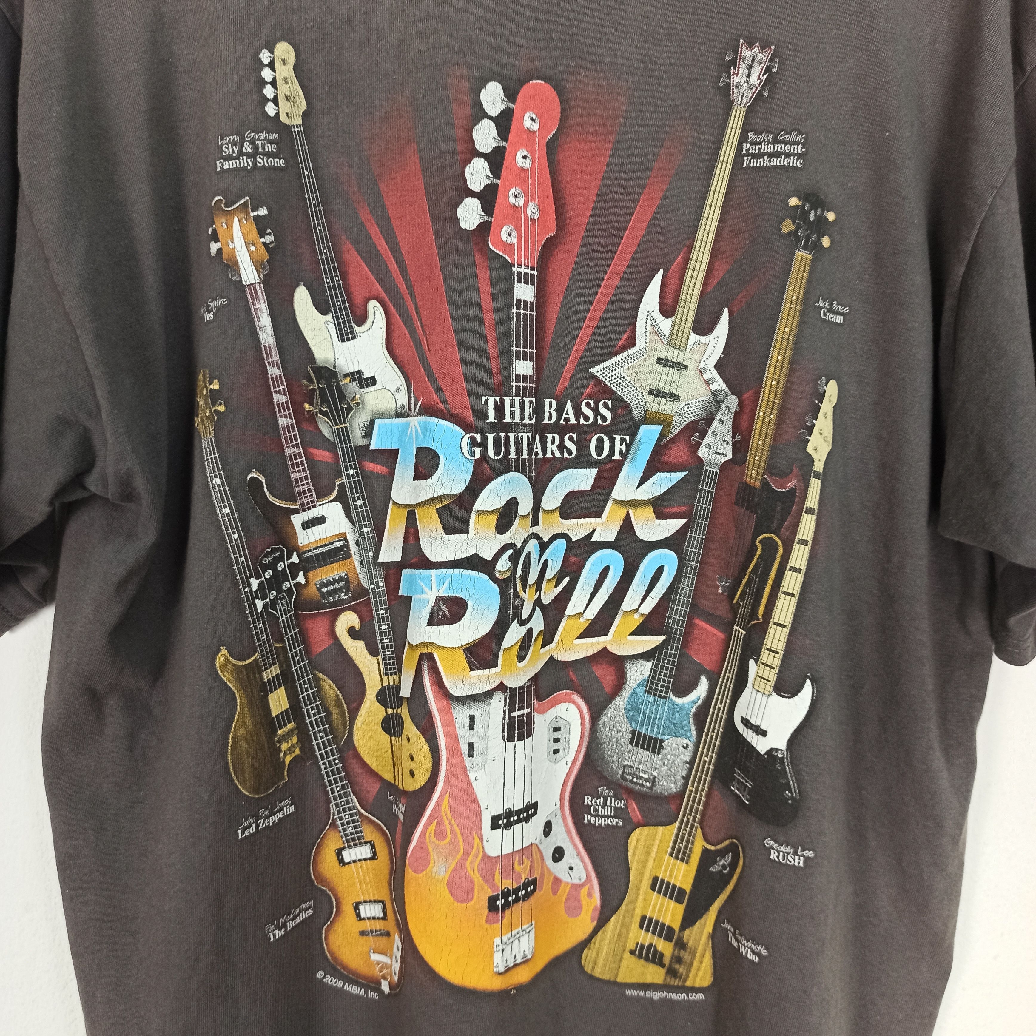 Band Tees Vintage 2009 The Bass Guitars Of Rock n Roll Promo Tees Size US L / EU 52-54 / 3 - 2 Thumbnail