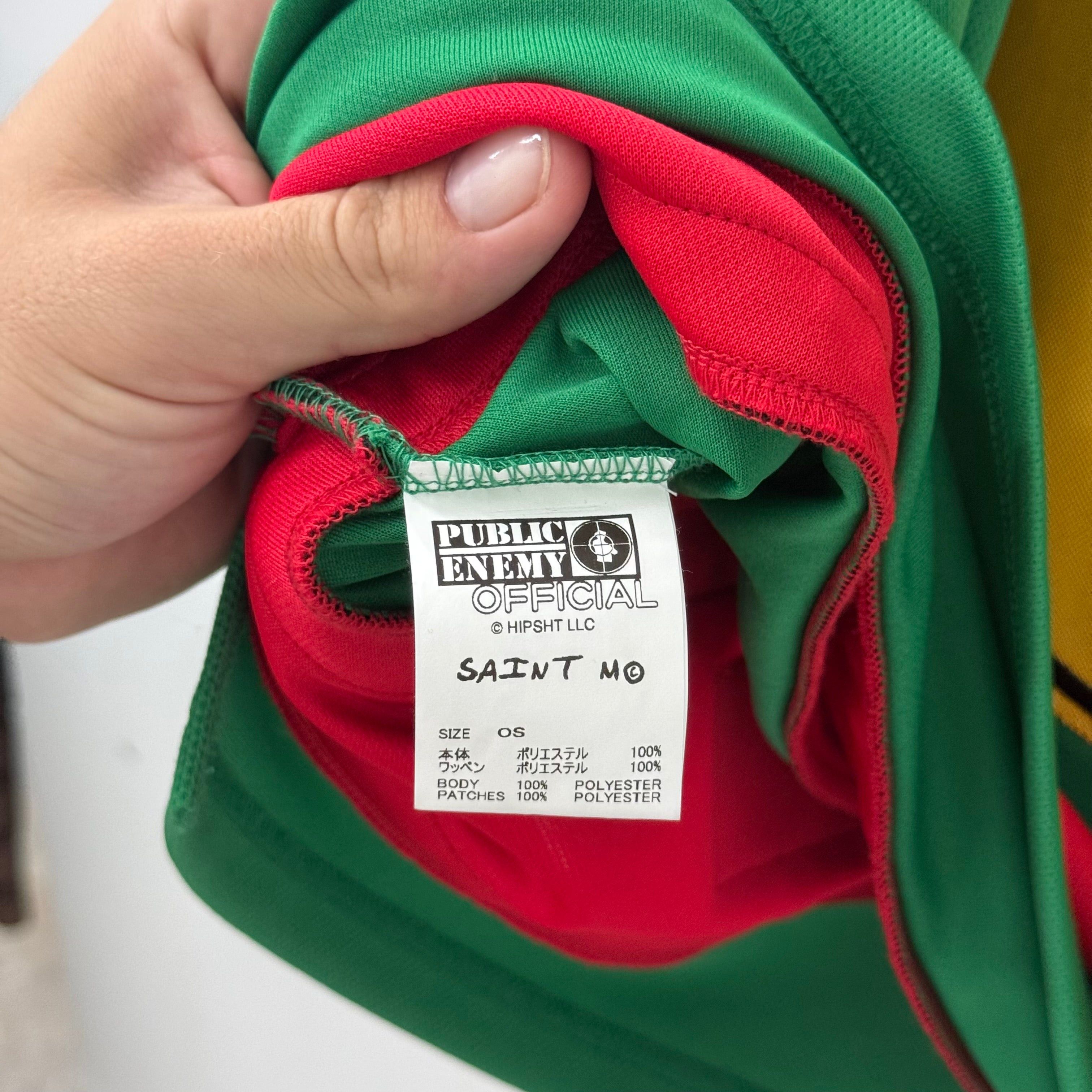 Public Enemy × Saint Michael Saint Michael Mx6 x Public Enemy Green Hockey Jersey Size US XL / EU 56 / 4 - 4 Thumbnail