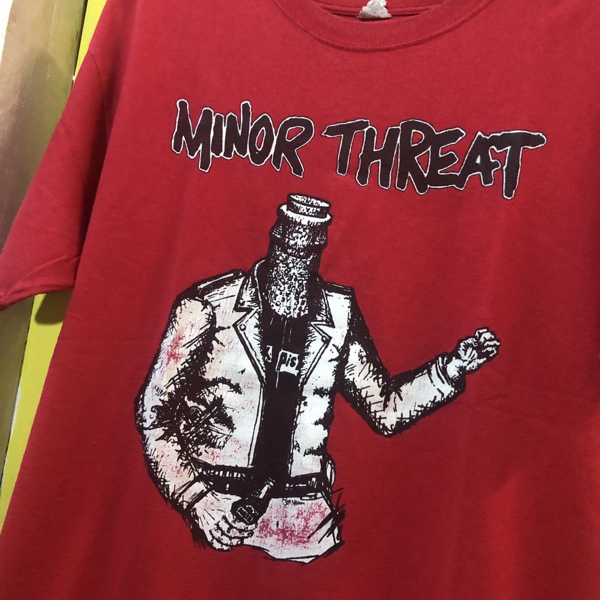 Band Tees Minor Threat Bootled Violence Size US L / EU 52-54 / 3 - 2 Thumbnail