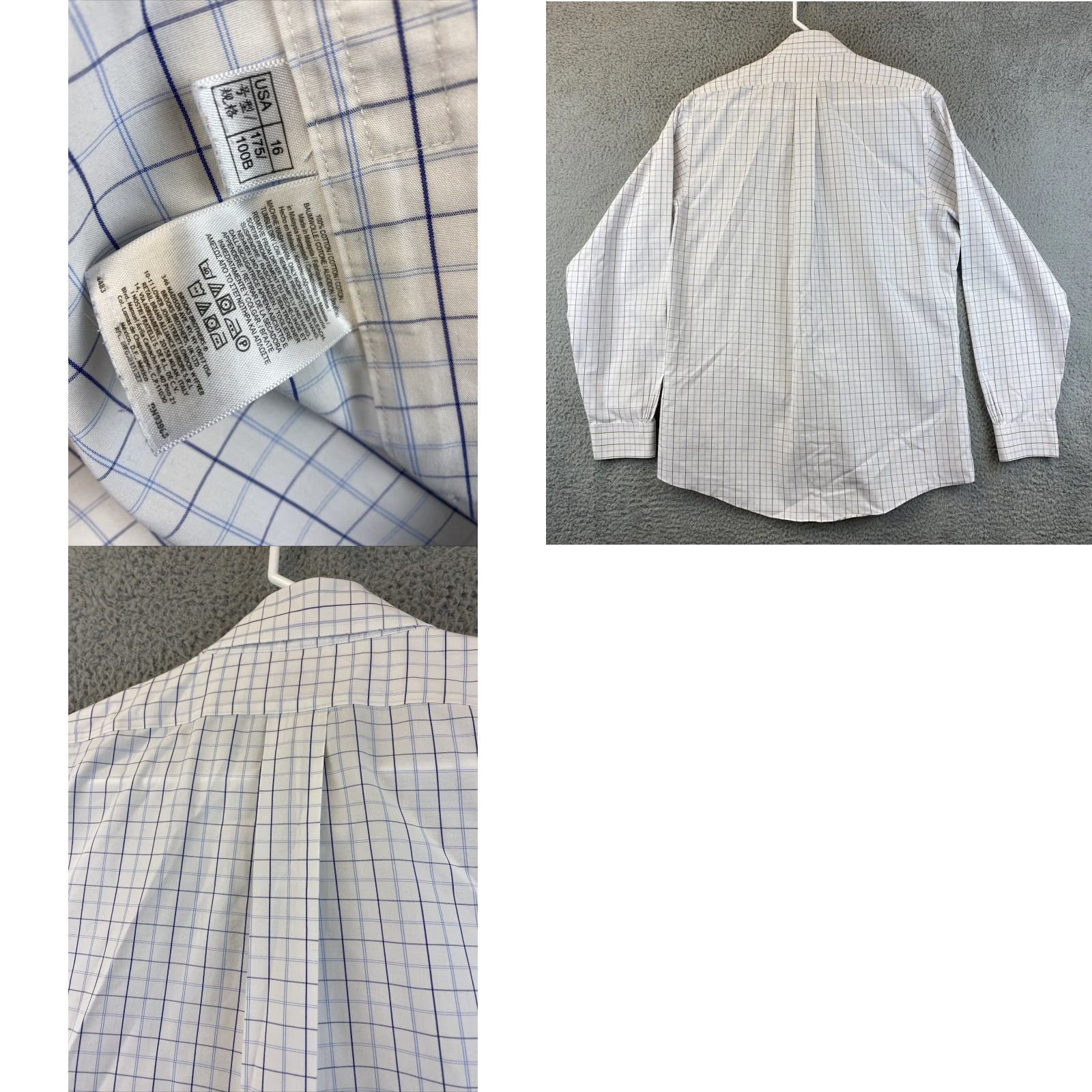 Brooks Brothers Brooks Brothers Shirt Men 16 L Button-Up Casual Cotton White Blue 90s Colorful Flower Multicolor Regular Size US L / EU 52-54 / 3 - 8 Thumbnail