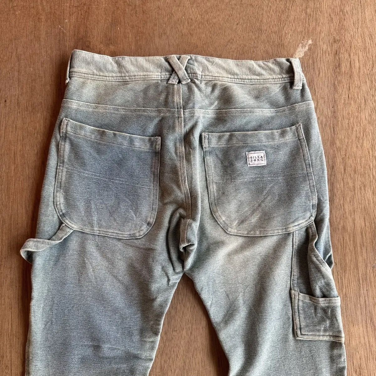 Billabong STEALS🔥VTG BILLABONG WORKWEAR STRETCHABLE DISTRESSED PANTS Size US 30 / EU 46 - 13 Thumbnail