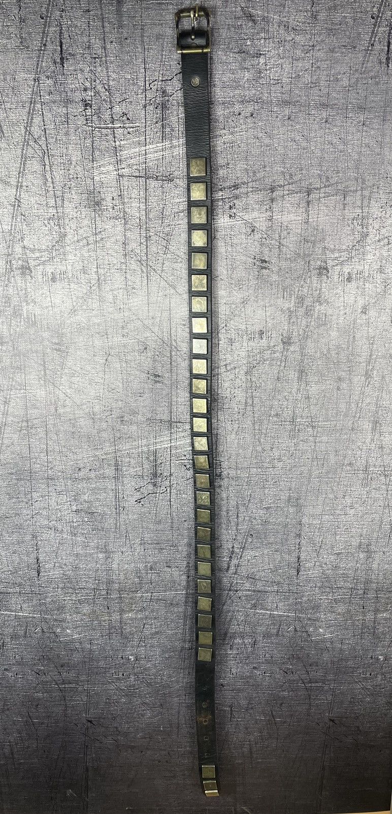Denim & Supply Ralph Lauren Square Studded Leather Belt