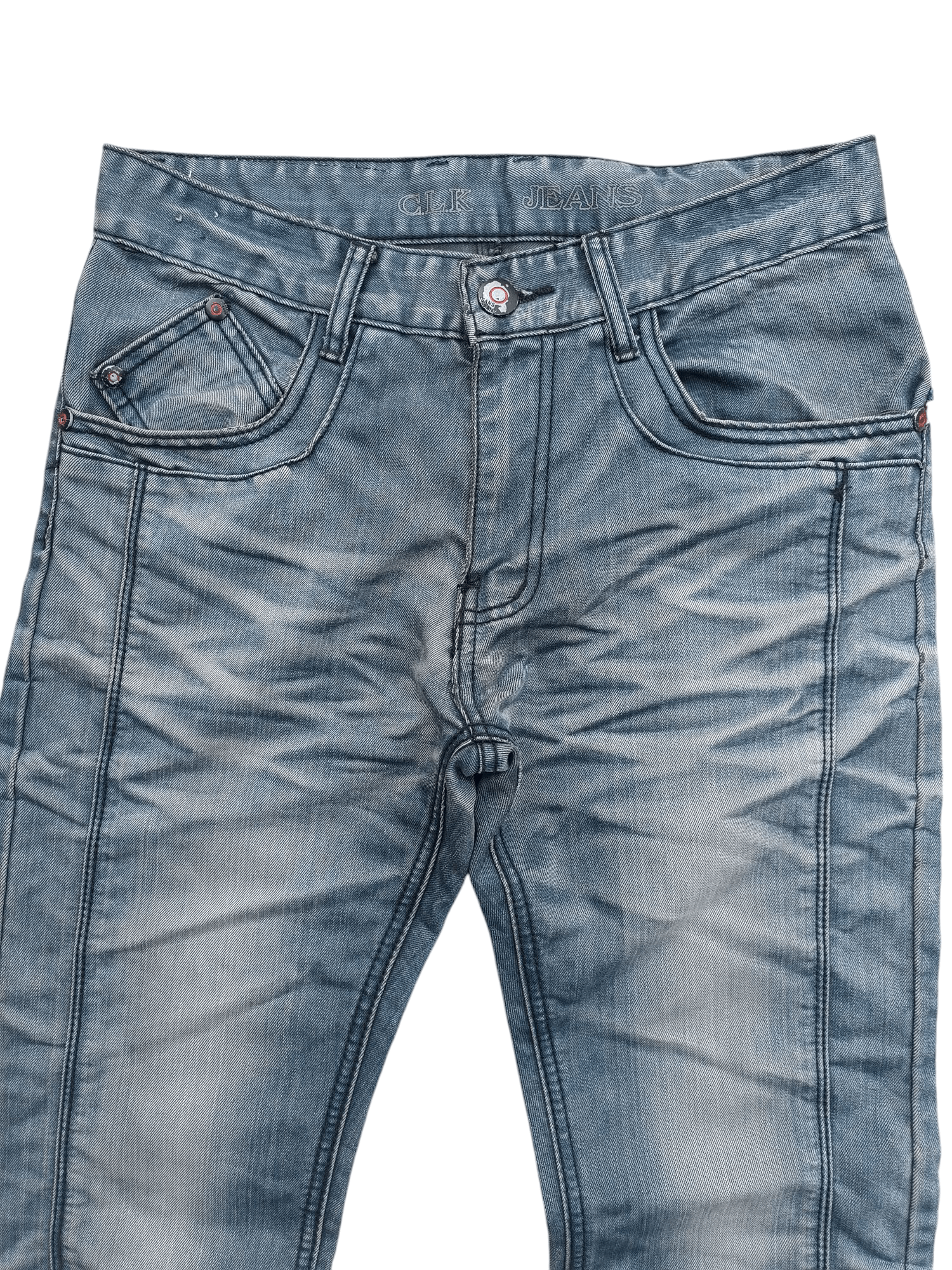 Japanese Brand Japanese Brand Clawmark Charcoal Wash Skinny Jeans E257 Size US 28 / EU 44 - 4 Thumbnail
