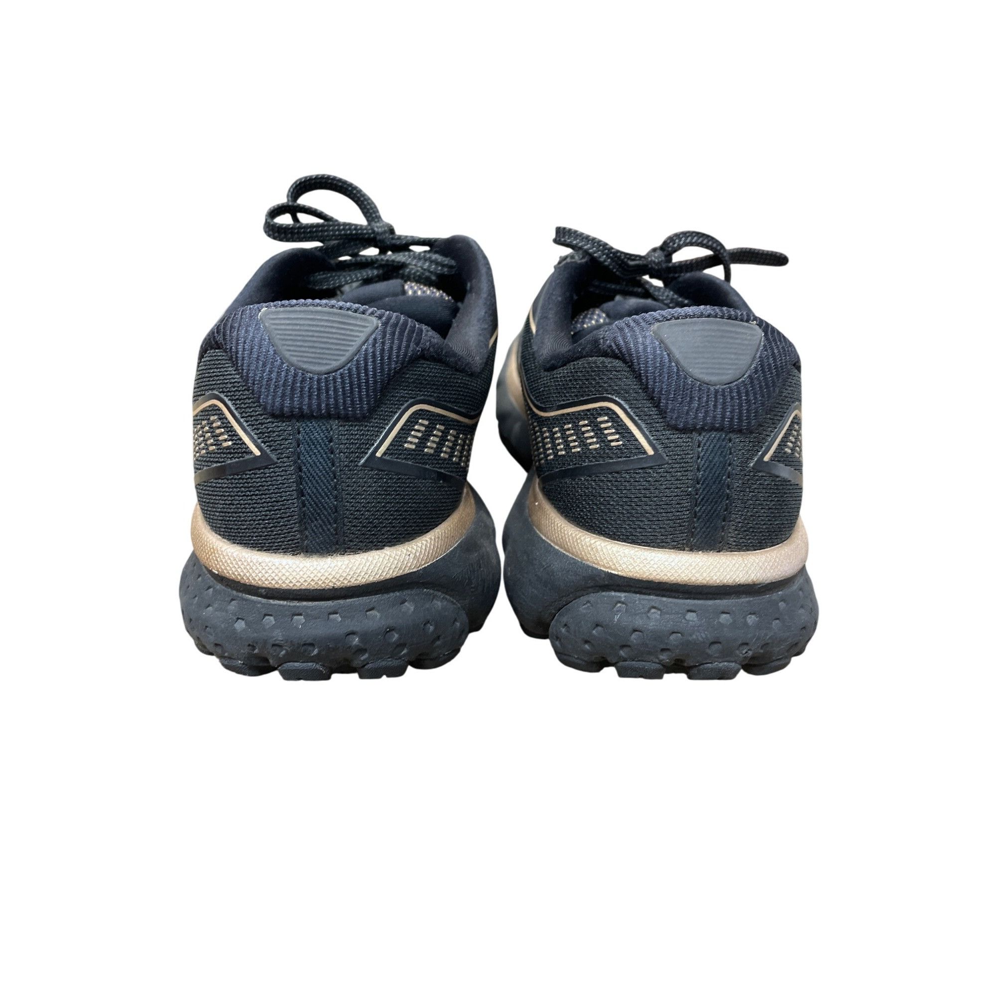 Brooks Brooks Ghost 12 Womens Black Gold Running Shoes Sneakers Siz Size US 8.5 / IT 38.5 - 12 Thumbnail