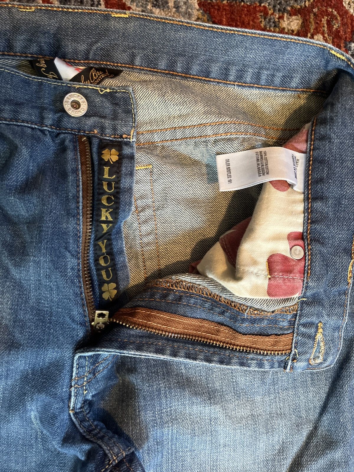 Lucky Brand × Vintage lucky brand bootcut jeans 32x34 Size US 32 / EU 48 - 4 Thumbnail