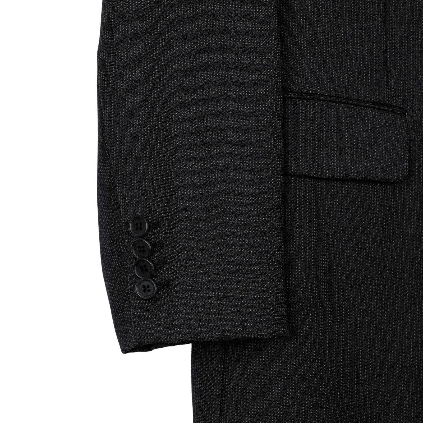 Prada Prada Milano Black Pure Virgin Wool Tailored Blazer Jacket Size US L / EU 52-54 / 3 - 8 Thumbnail