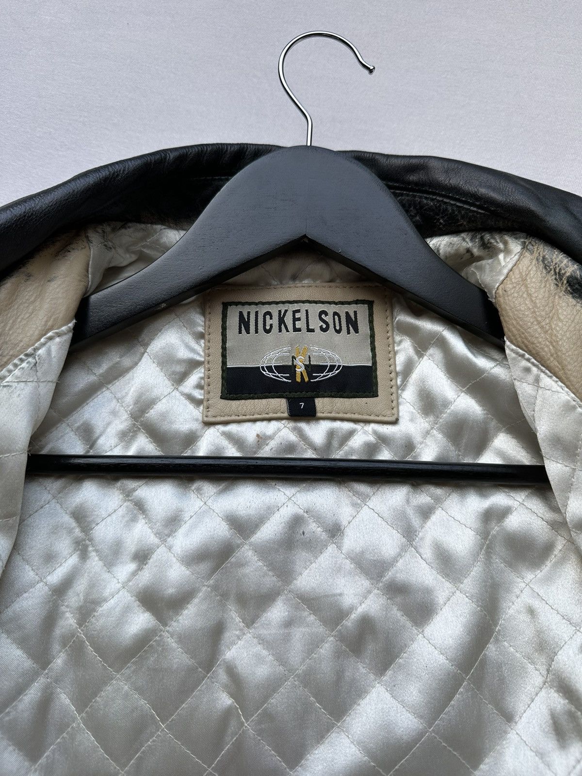 Designer × Vintage vintage selfmade leather jacket Size US S / EU 44-46 / 1 - 6 Thumbnail