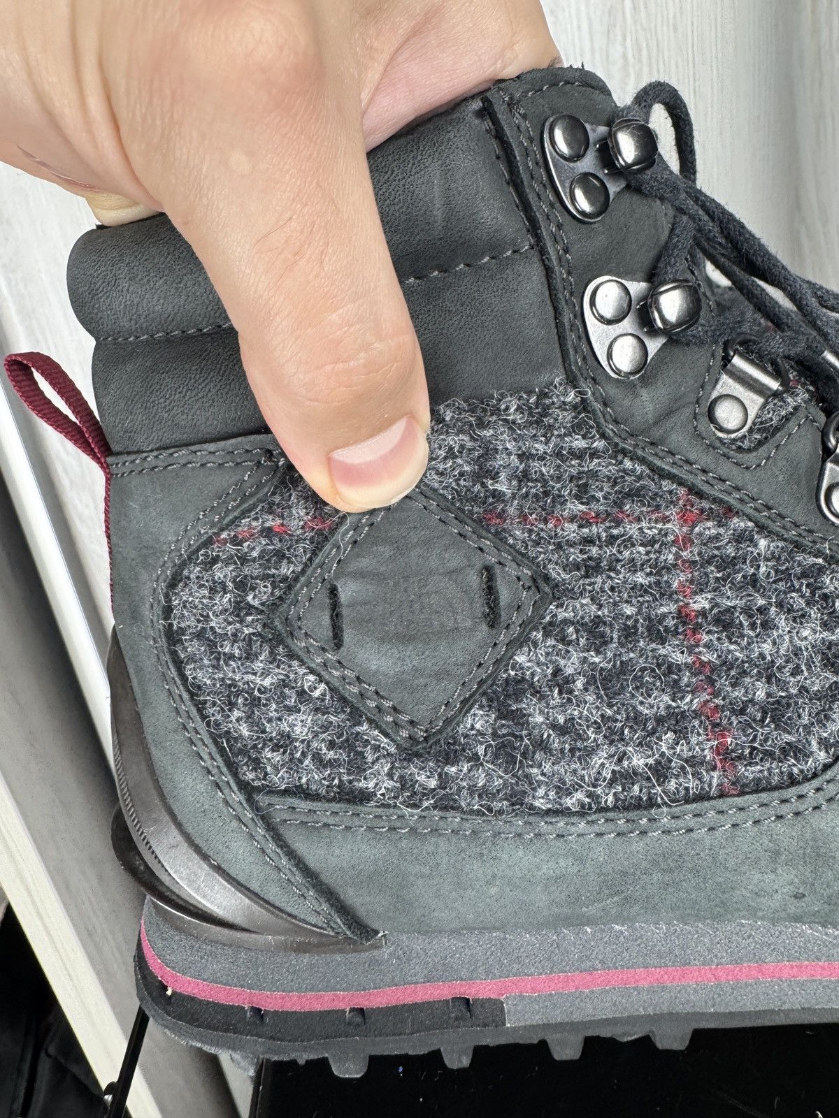 The North Face THE NORTH FACE x Harris Tweed Back to Berkeley Black Boots Size US 8.5 / EU 41-42 - 4 Thumbnail