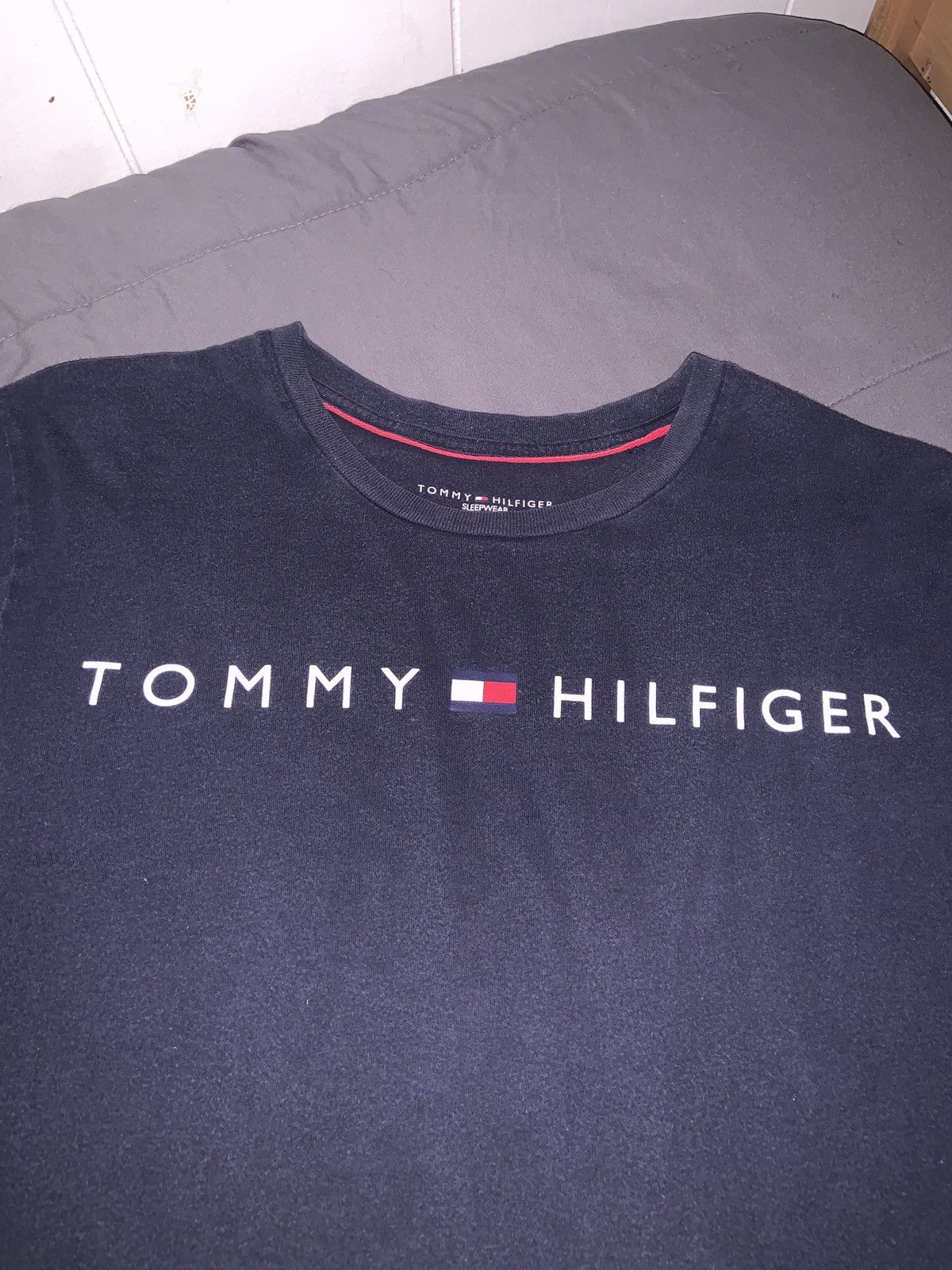 Tommy Hilfiger Tommy Hilfiger - Navy Blue T Shirt - Size Medium Size US M / EU 48-50 / 2 - 2 Thumbnail