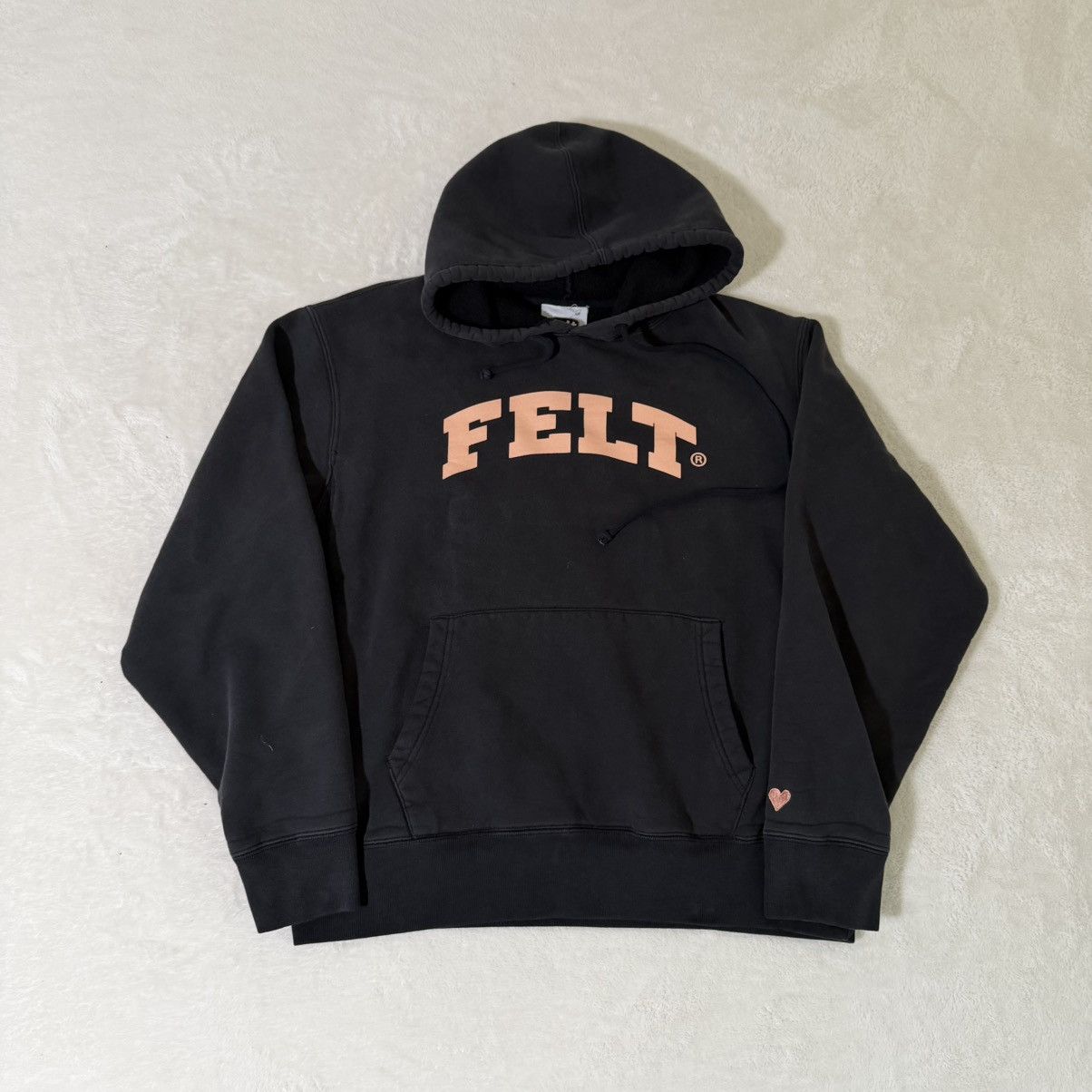FELT Black/Pink FELT Boxy Hoodie Size US L / EU 52-54 / 3 - 1 Thumbnail