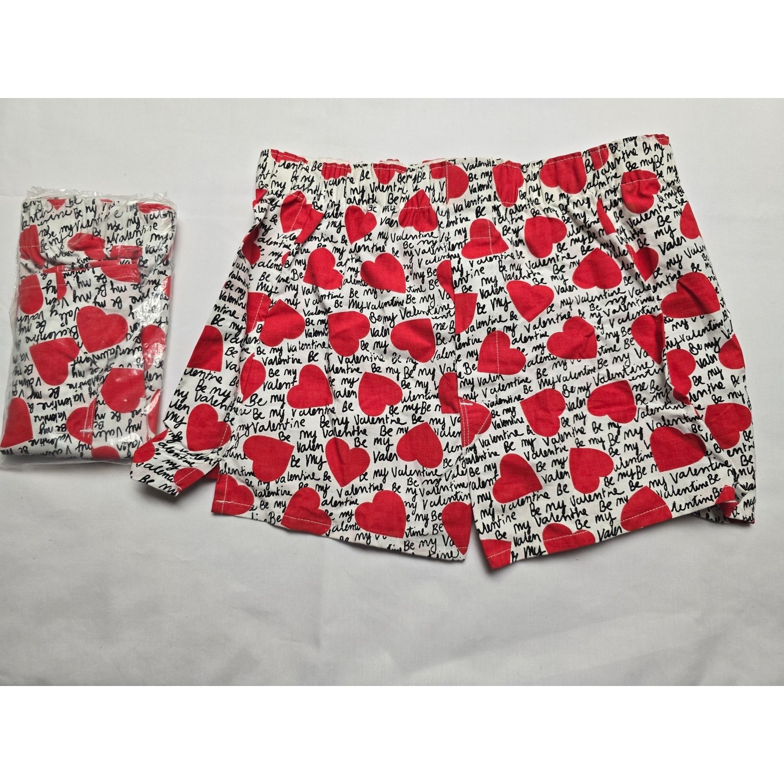Vintage Vintgae Be My Valintine Boxers L Valintines Day Novilty 90s Size 40 - 4 Thumbnail