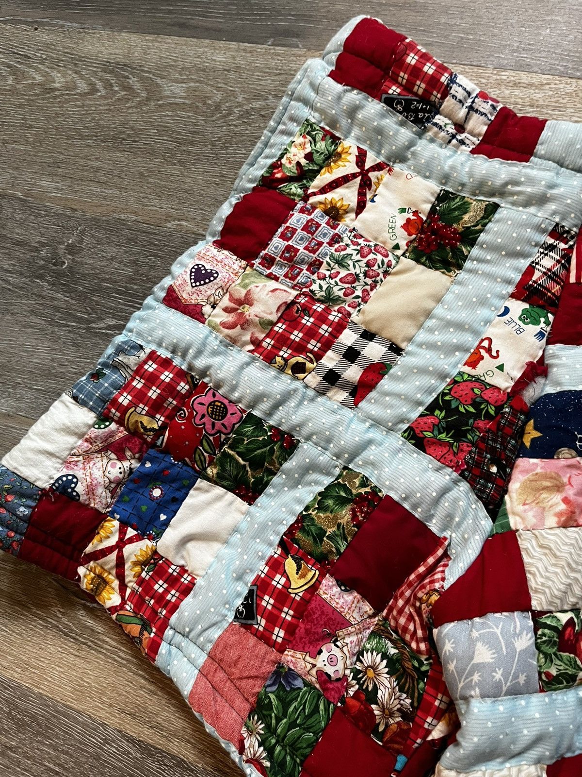 Other Handmade Cut n Sewn Quilt Shorts Size 36" / US 14 / IT 50 - 3 Thumbnail