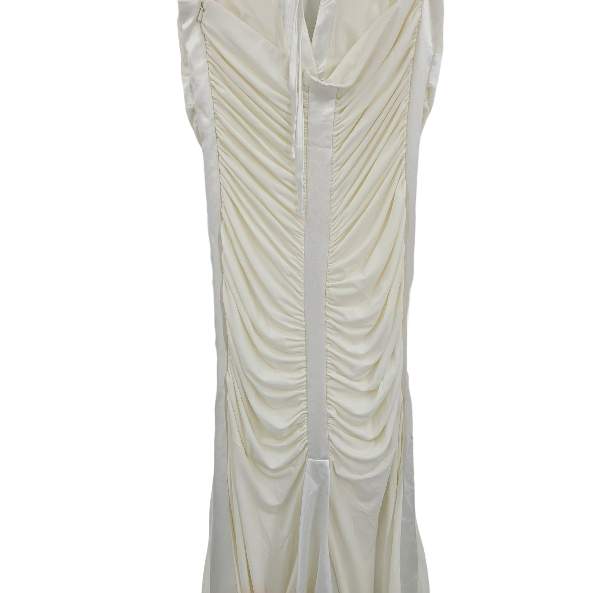 Jessica McClintock Vtg 80s Jessica McClintock Wedding Dress Gown Sz 8 Ivory Bod Size M / US 6-8 / IT 42-44 - 11 Thumbnail