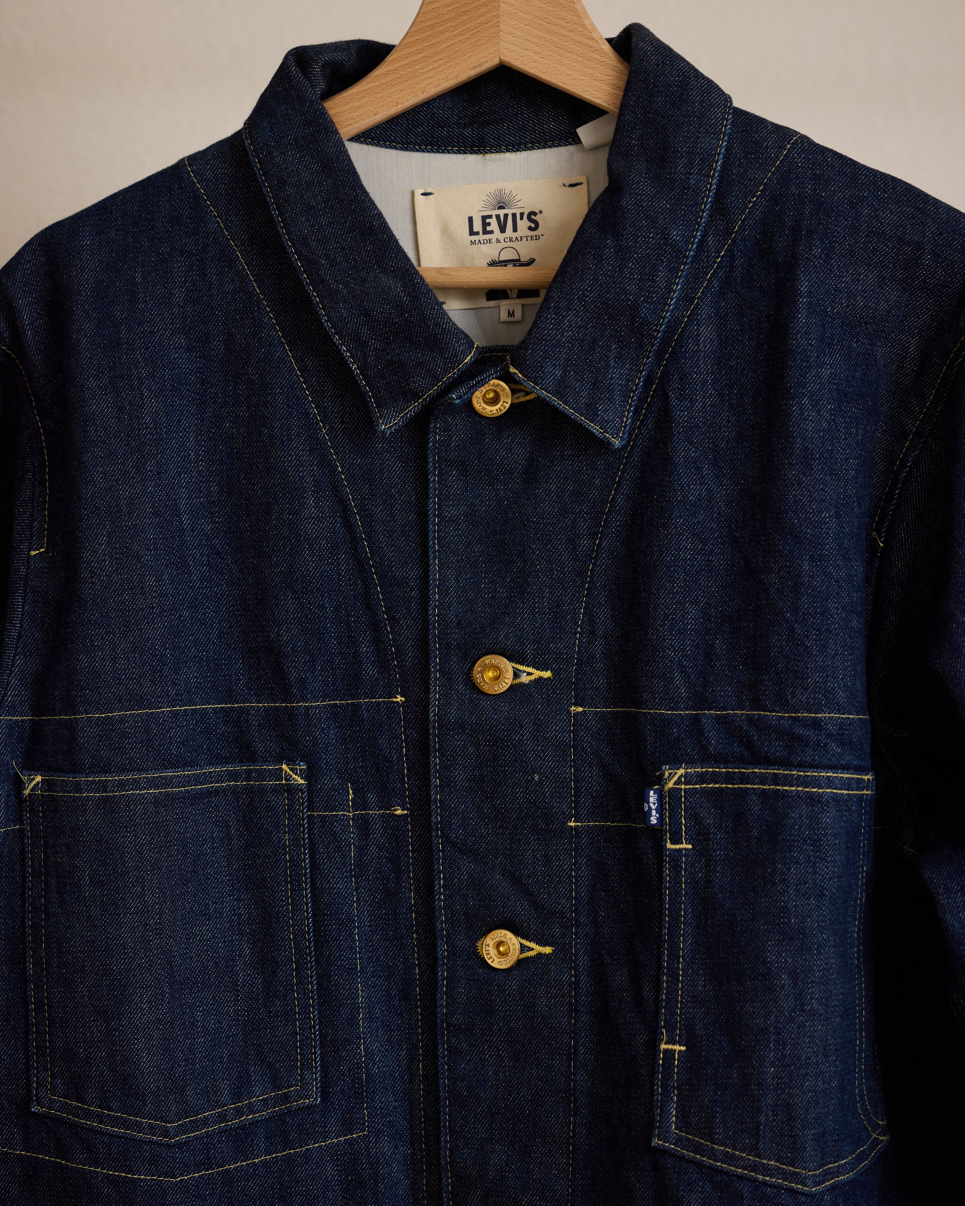 LMC Levi's Made Crafted x Poggy's Raw Denim Chore Coat