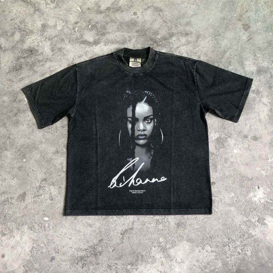 Band Tees × Rihanna × Vintage Vintage Character Rihanna Size US XL / EU 56 / 4 - 1 Thumbnail