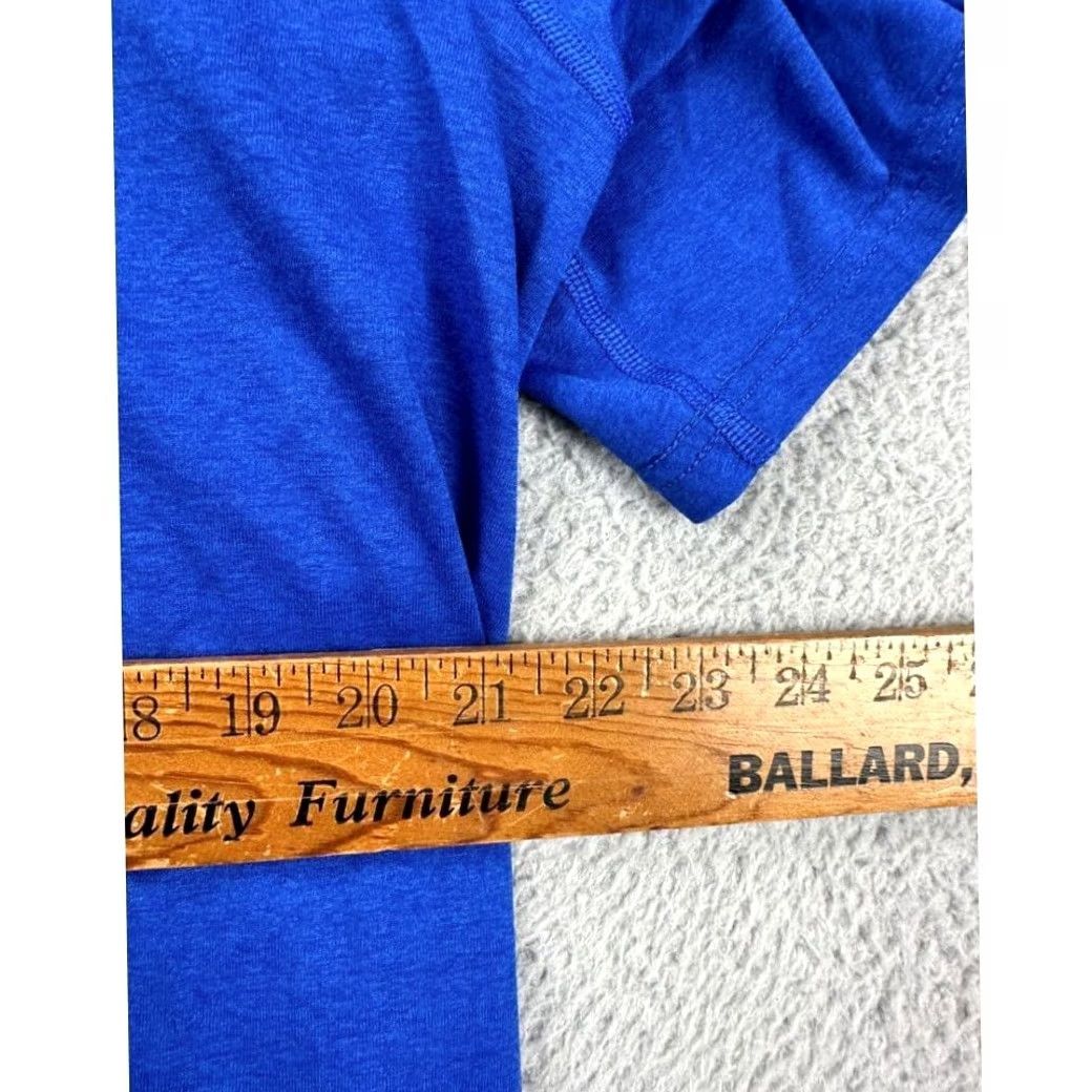 Nike Nike Dri-Fit T-Shirt Mens Large Blue Yellow Swoosh Logo Short Sleeve Tee Size US L / EU 52-54 / 3 - 7 Thumbnail