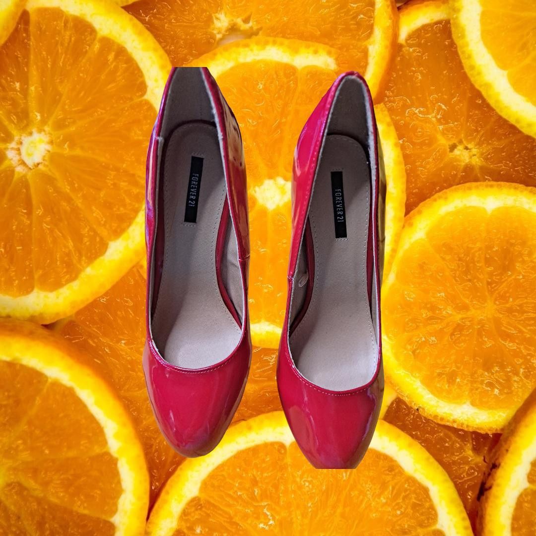Forever 21 Forever 21 Red High Heel Pumps Size 7.5 Size US 7.5 / IT 37.5 - 2 Thumbnail