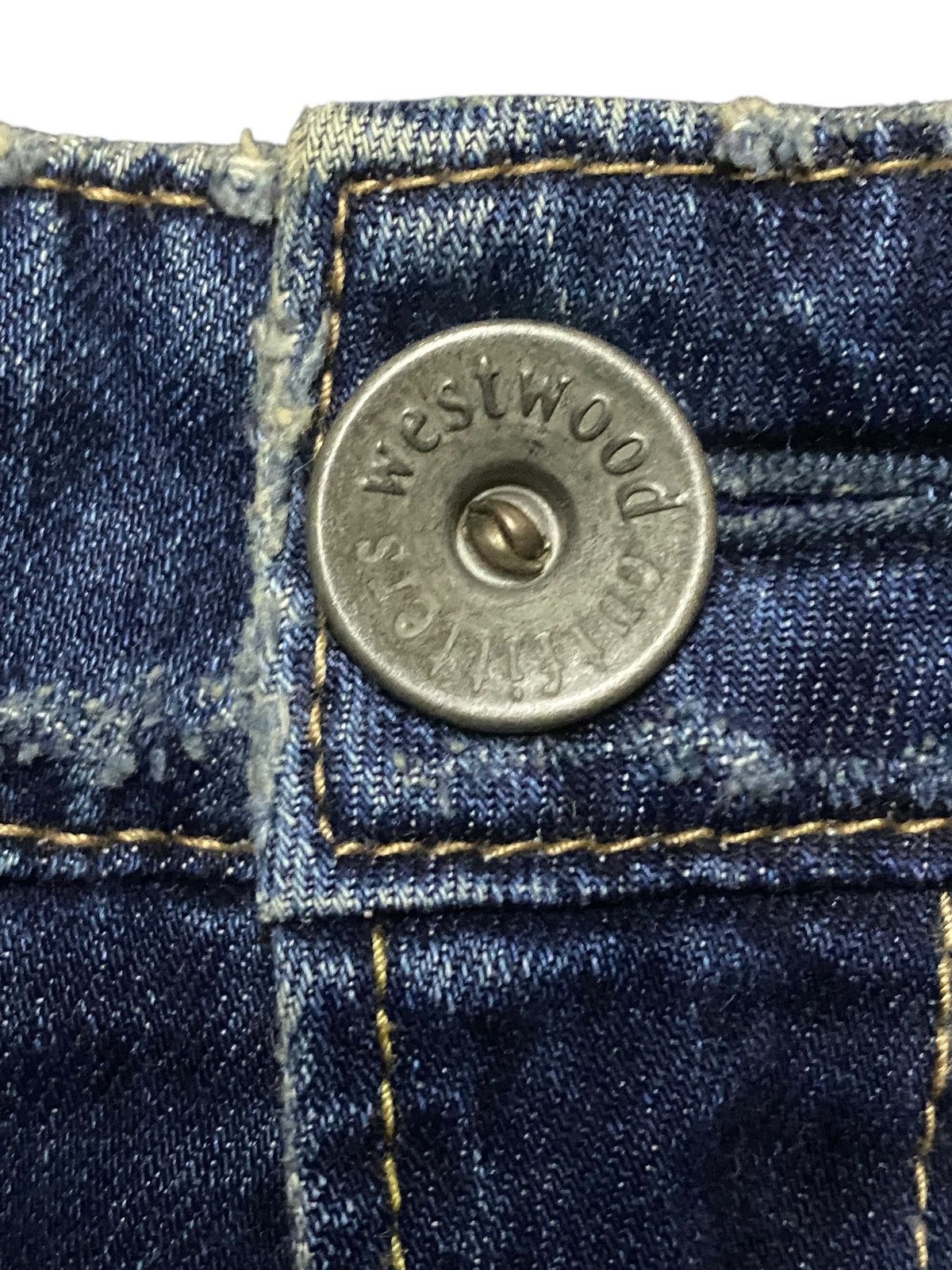 Other Vintage Westwood Thunder Wash Distressed Skinny Jeans Size US 28 / EU 44 - 11 Thumbnail