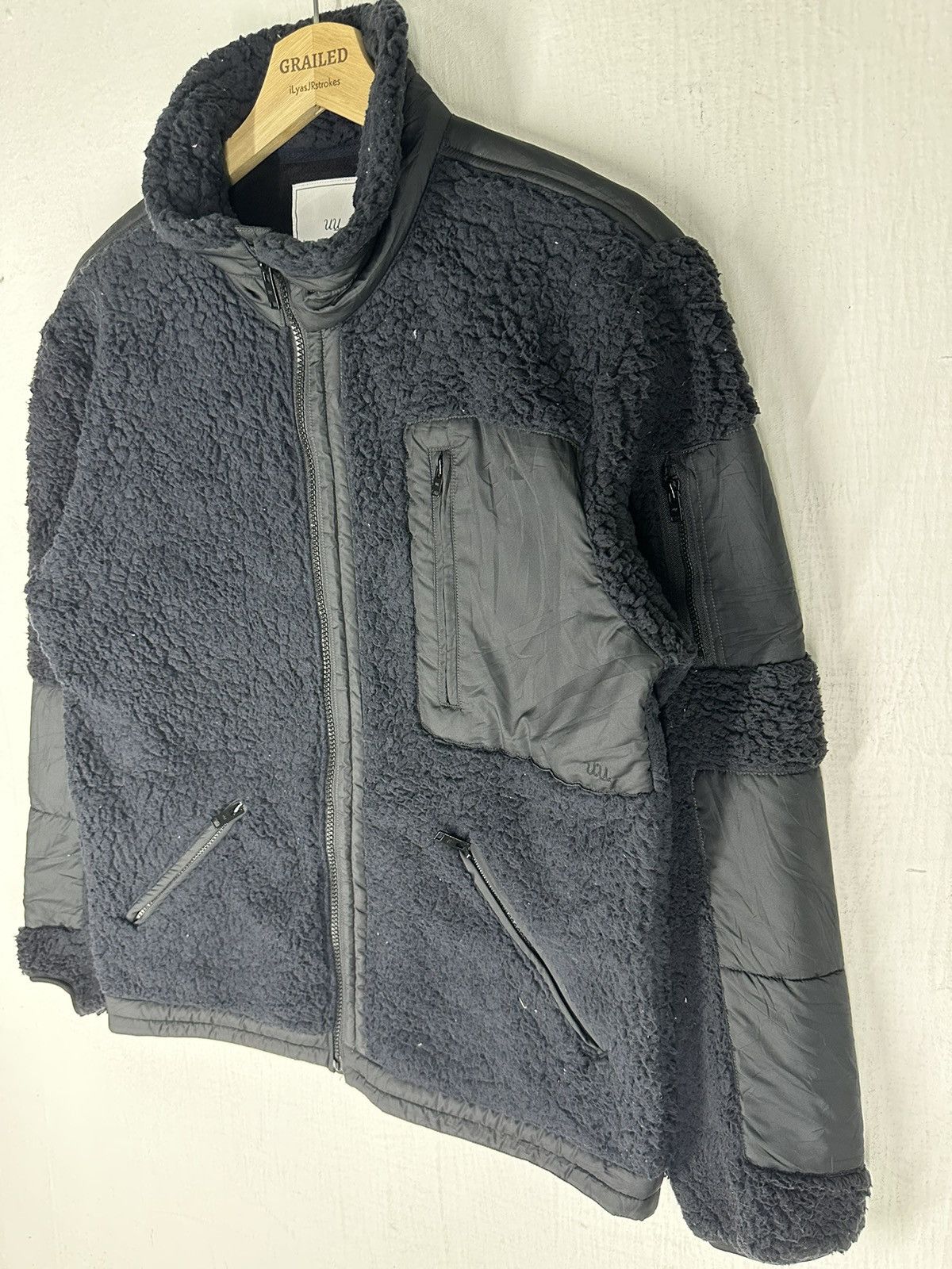 Jun Takahashi × Undercover × Uniqlo Undercover Jun Takahashi Collaboration Fleece Pocket Jacket Size US M / EU 48-50 / 2 - 2 Thumbnail