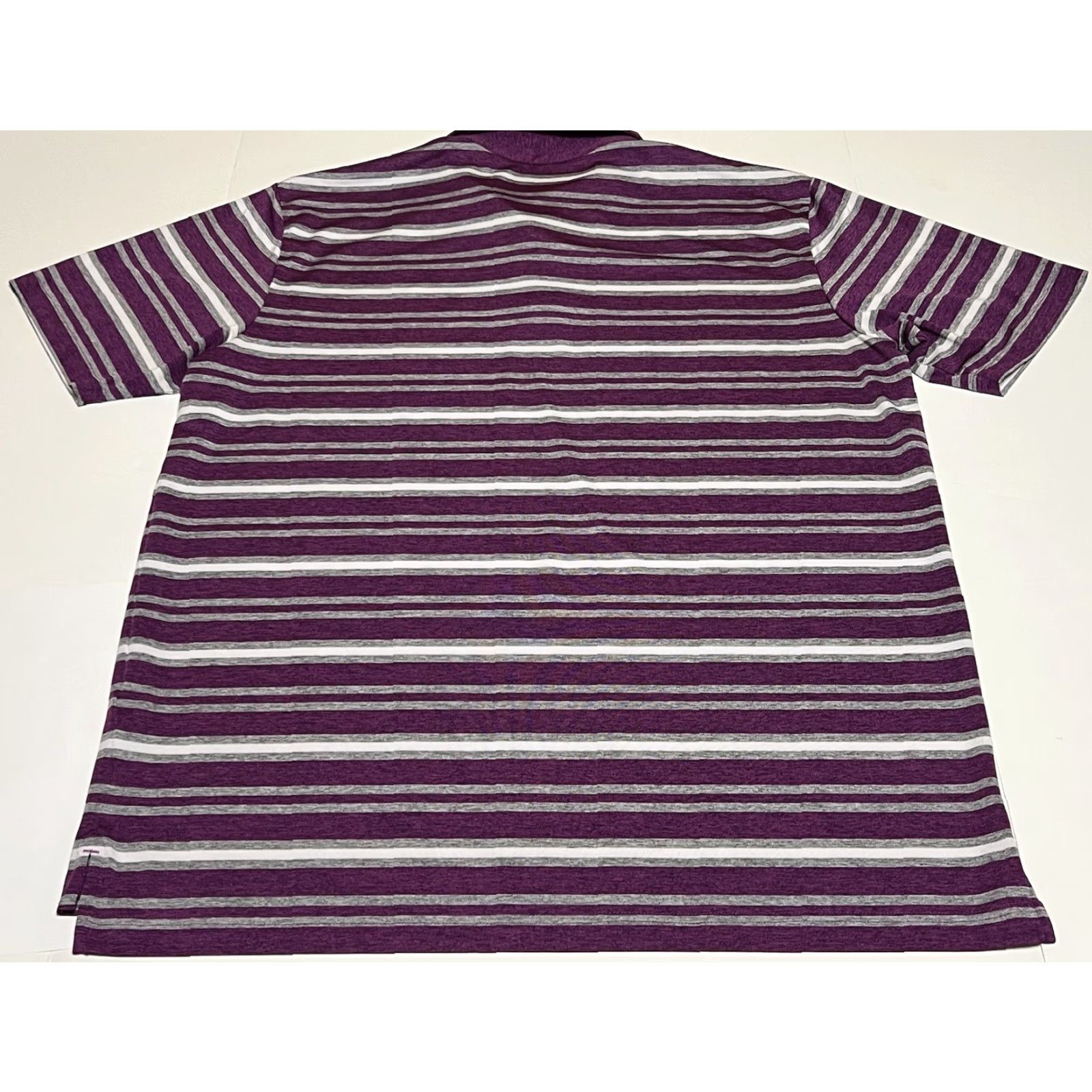 Callaway Callaway Golf Polo Shirt Opti -Dri Performance Purple Striped Mens XL Size US XL / EU 56 / 4 - 3 Thumbnail