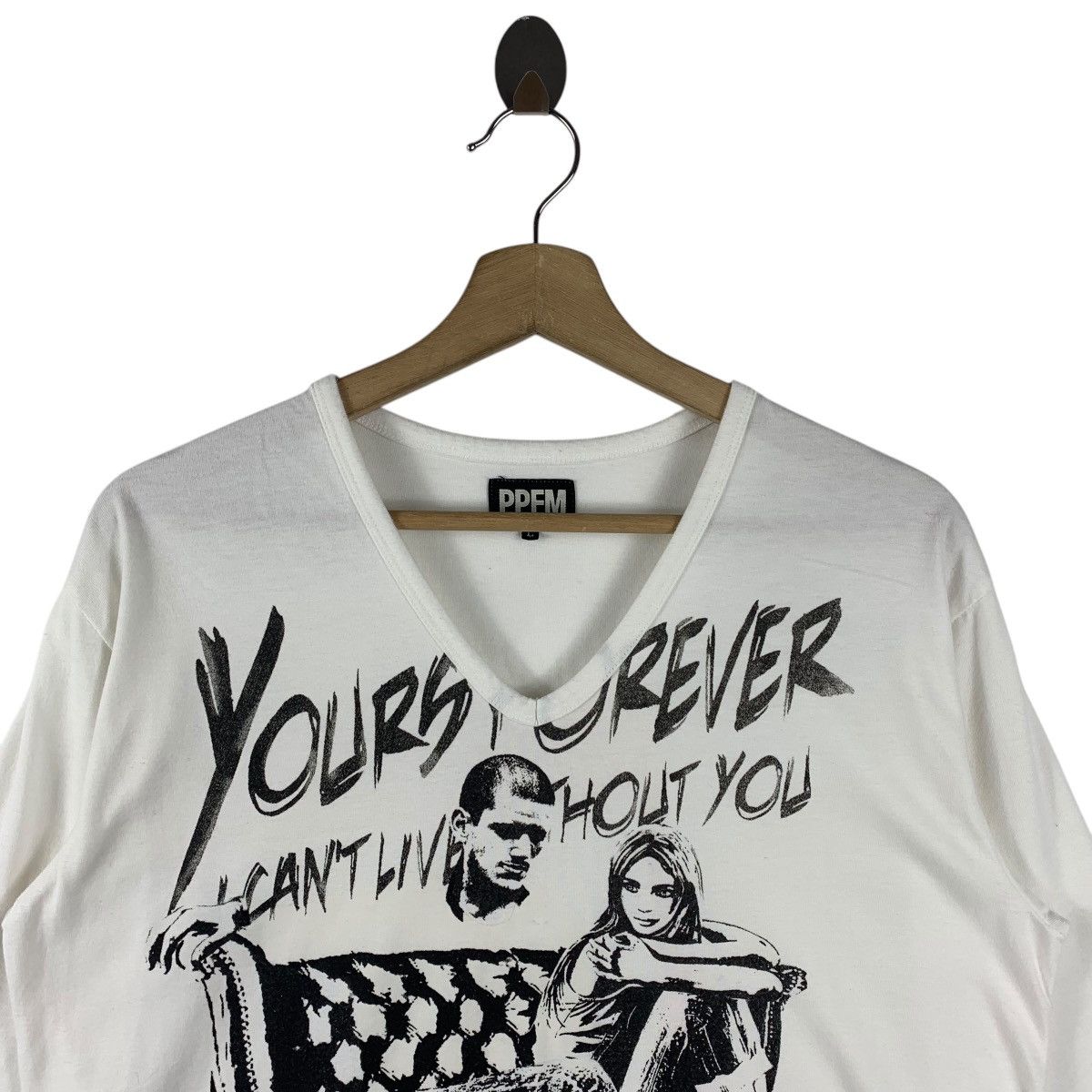 Japanese Brand × PPFM PPFM PEYTON PLACE FOR MEN graphic printed long sleeve tee Size US L / EU 52-54 / 3 - 2 Thumbnail