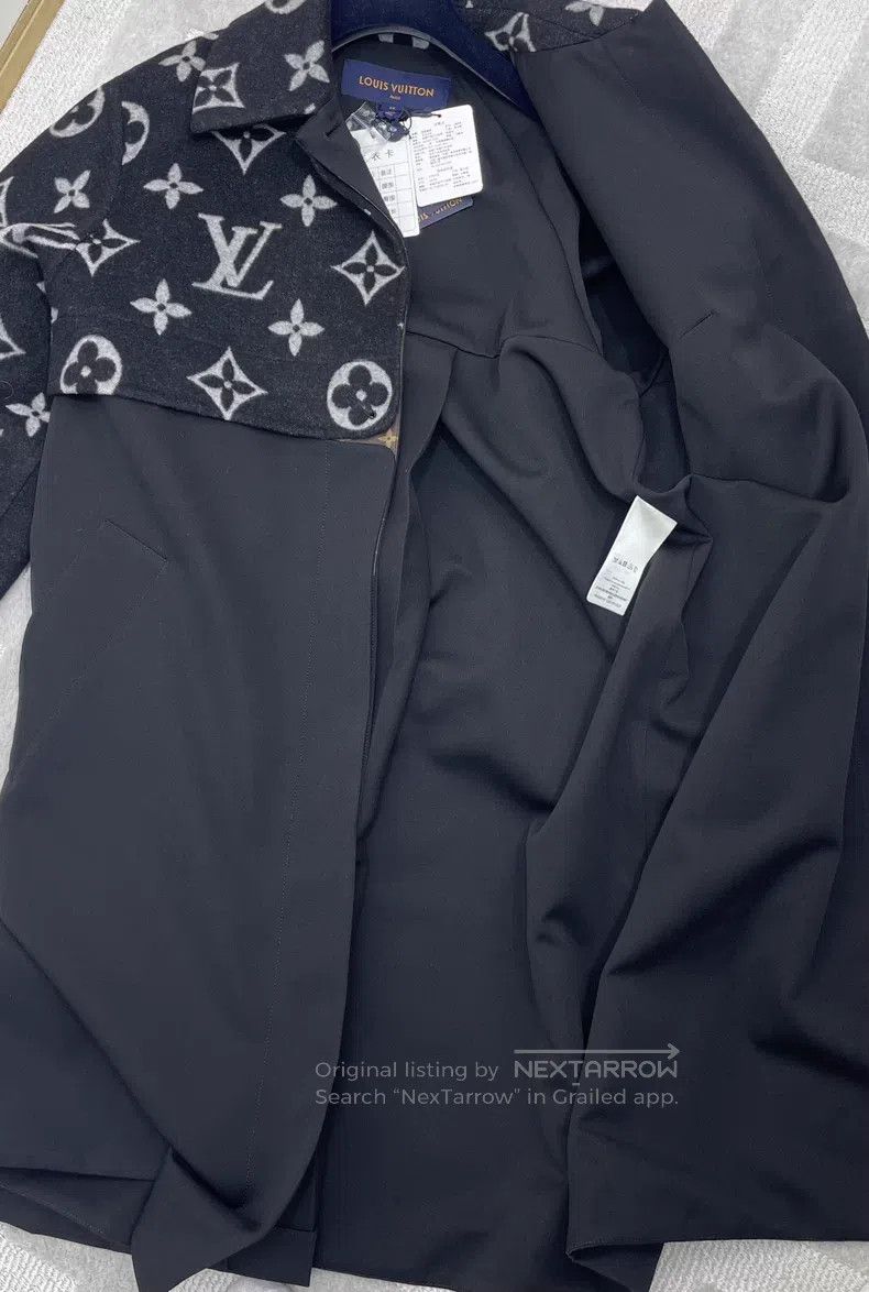 Louis Vuitton Louis Vuitton Wool presbyopic windbreaker jacket Size XXS / US 00 / IT 34 - 8 Thumbnail