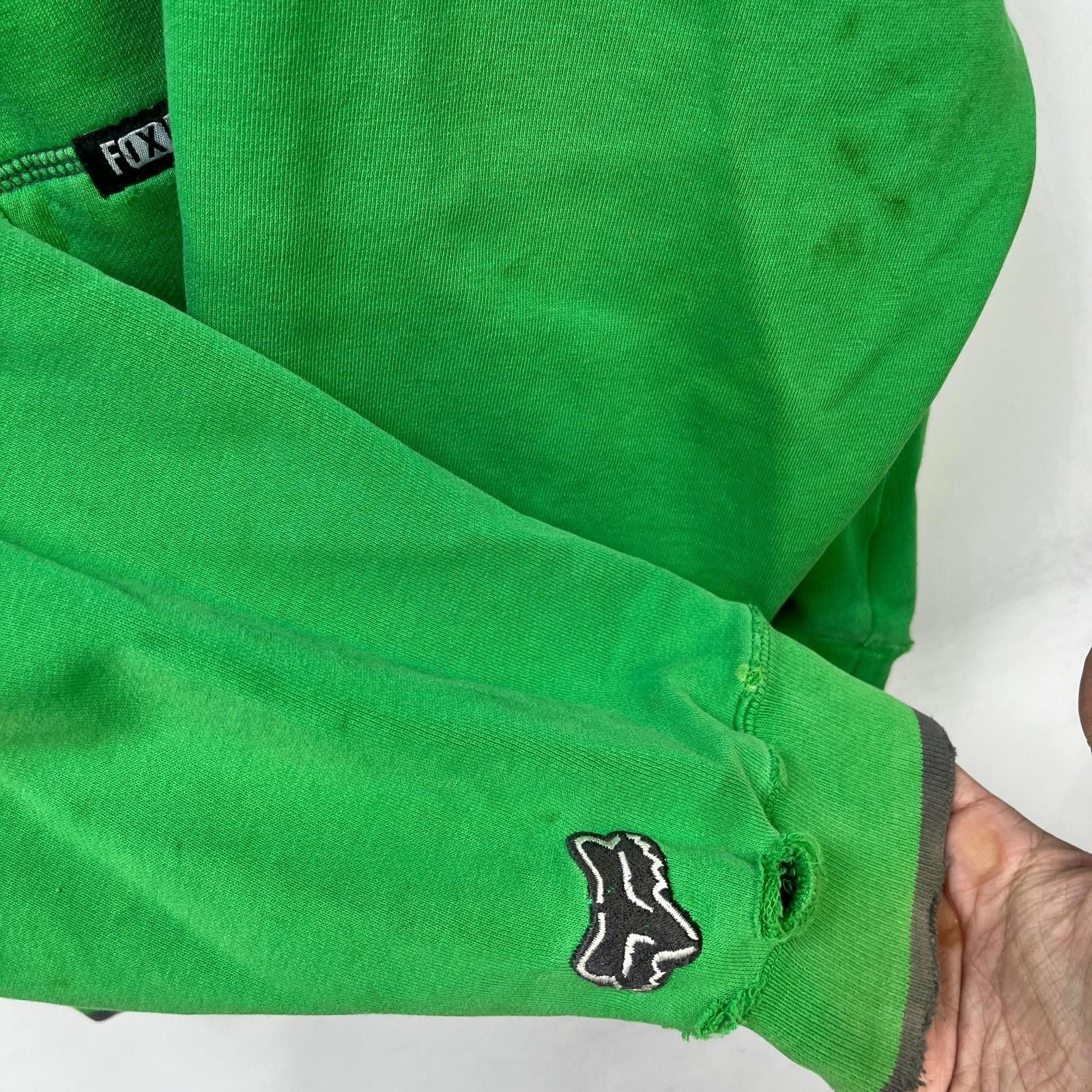 Fox Racing Vintage Fox Y2K Motorsport Racing Zip Up Hoodie L Size US L / EU 52-54 / 3 - 8 Thumbnail
