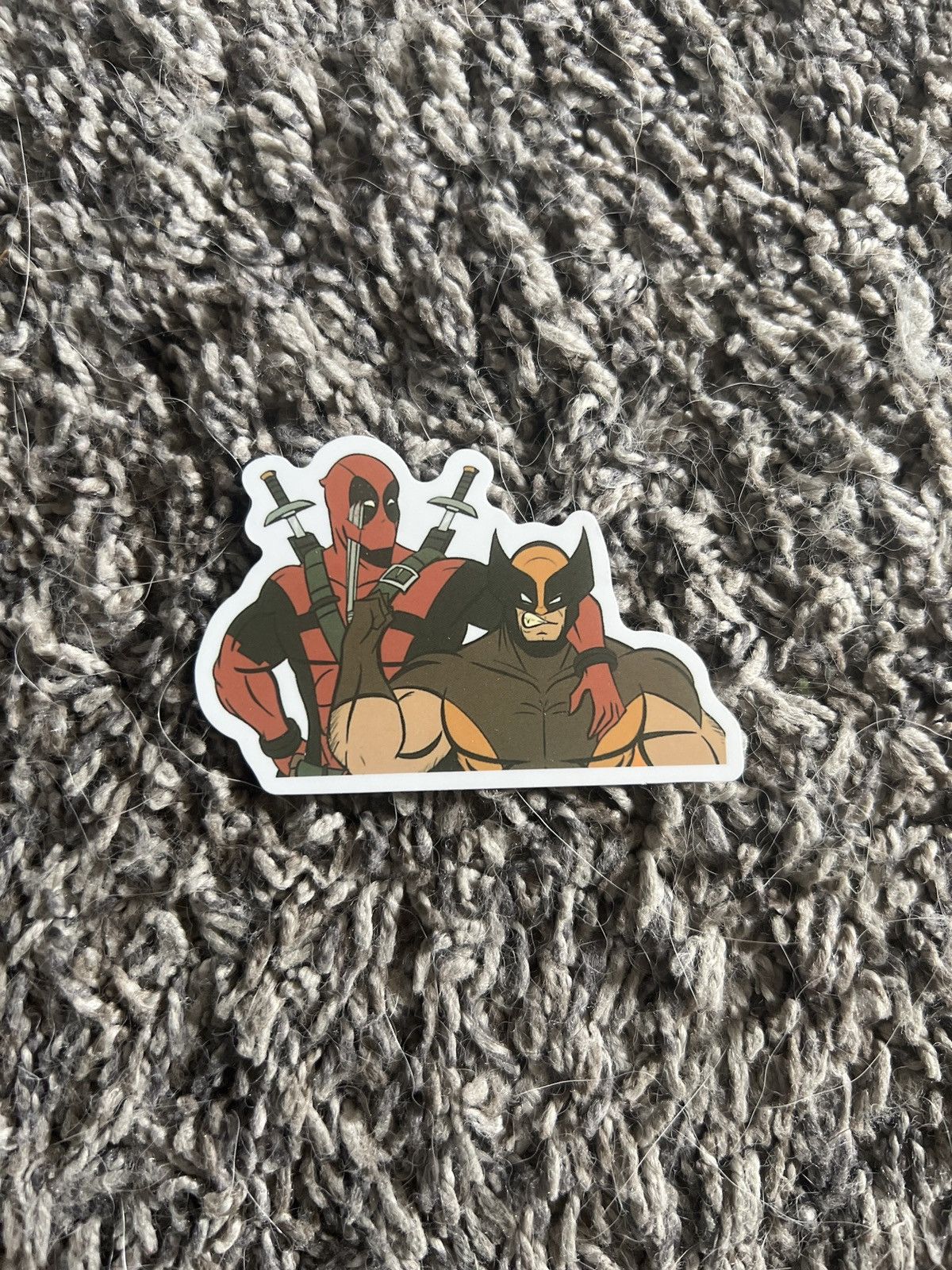 Marvel Comics Marvel Deadpool And Wolverine Sticker Size ONE SIZE - 1 Thumbnail
