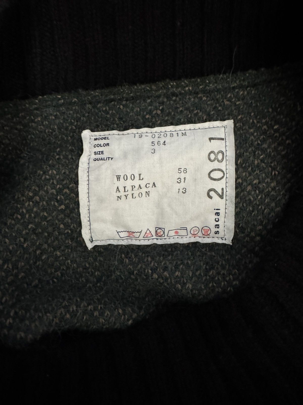 Japanese Brand × Sacai Sacai sweater Size US L / EU 52-54 / 3 - 3 Thumbnail