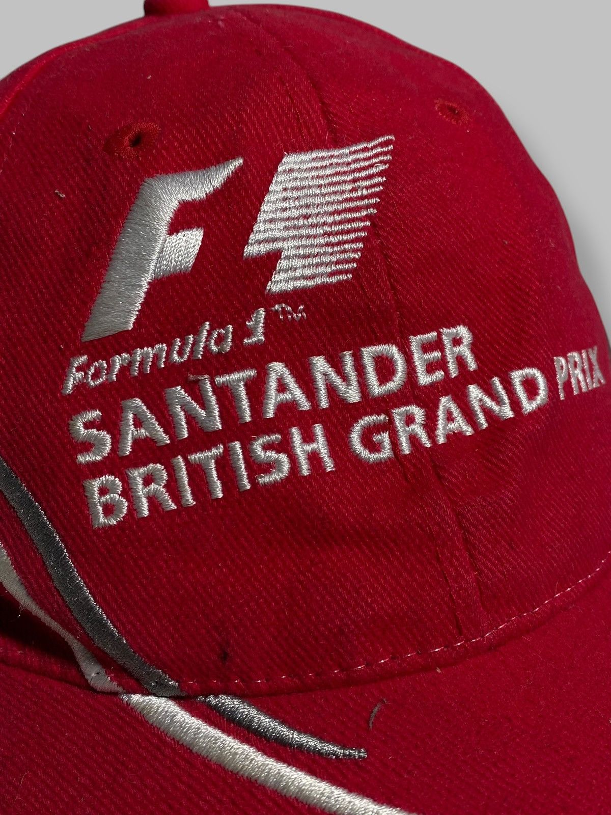 Vintage Vintage 00s F1 Santander Grand Prix Cap Hat Streetwear Style Size ONE SIZE - 5 Thumbnail