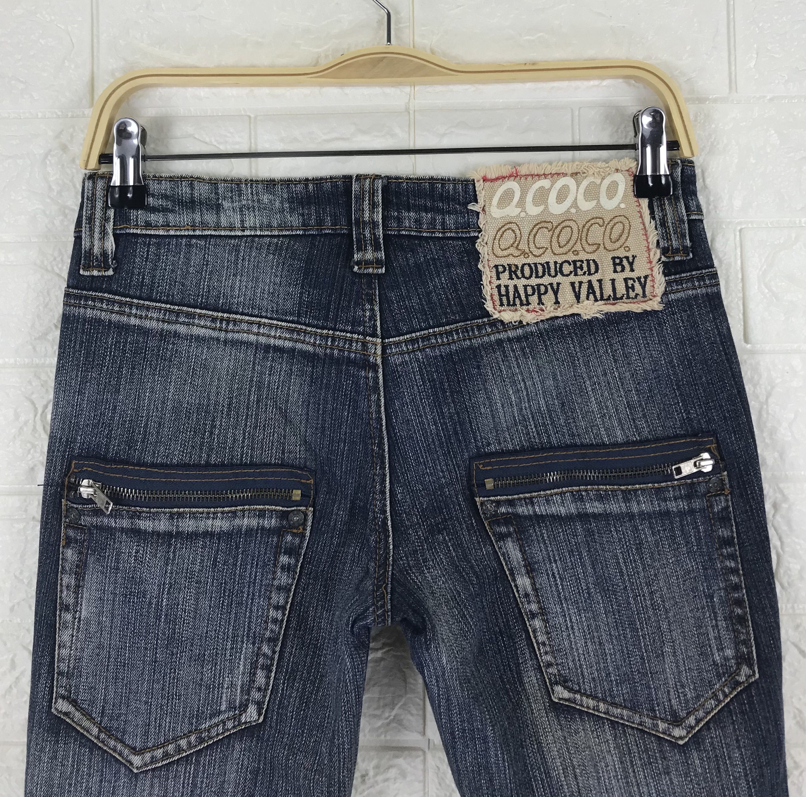 Japanese Brand Vintage Japanese Flare Jeans Bush Bell Bottom Denim Size 29" - 6 Thumbnail