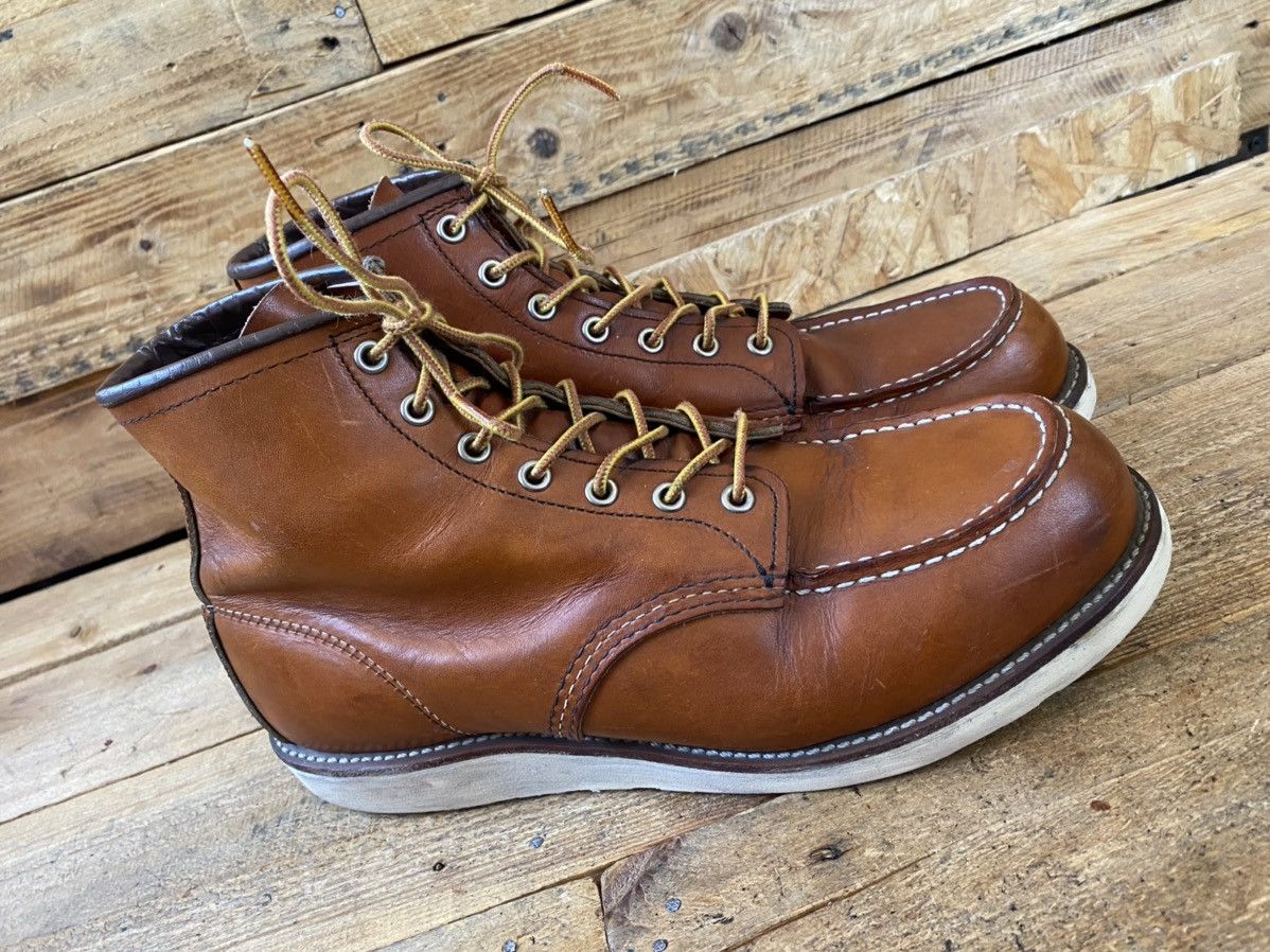 Red Wing Redwing moc-toe brown leather shoes style 875 US11 Size US 11 / EU 44 - 7 Thumbnail