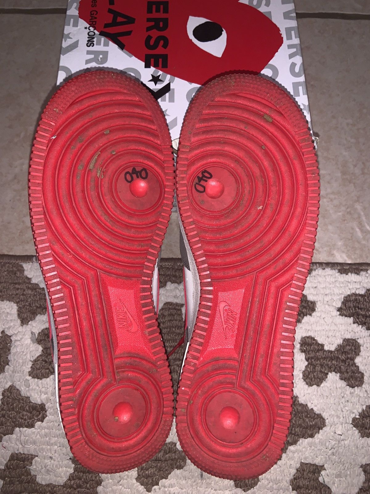 Nike Nike Air Force 1 ‘07 LV8 Cave Stone University Red Size 9 Size US 9 / EU 42 - 5 Thumbnail