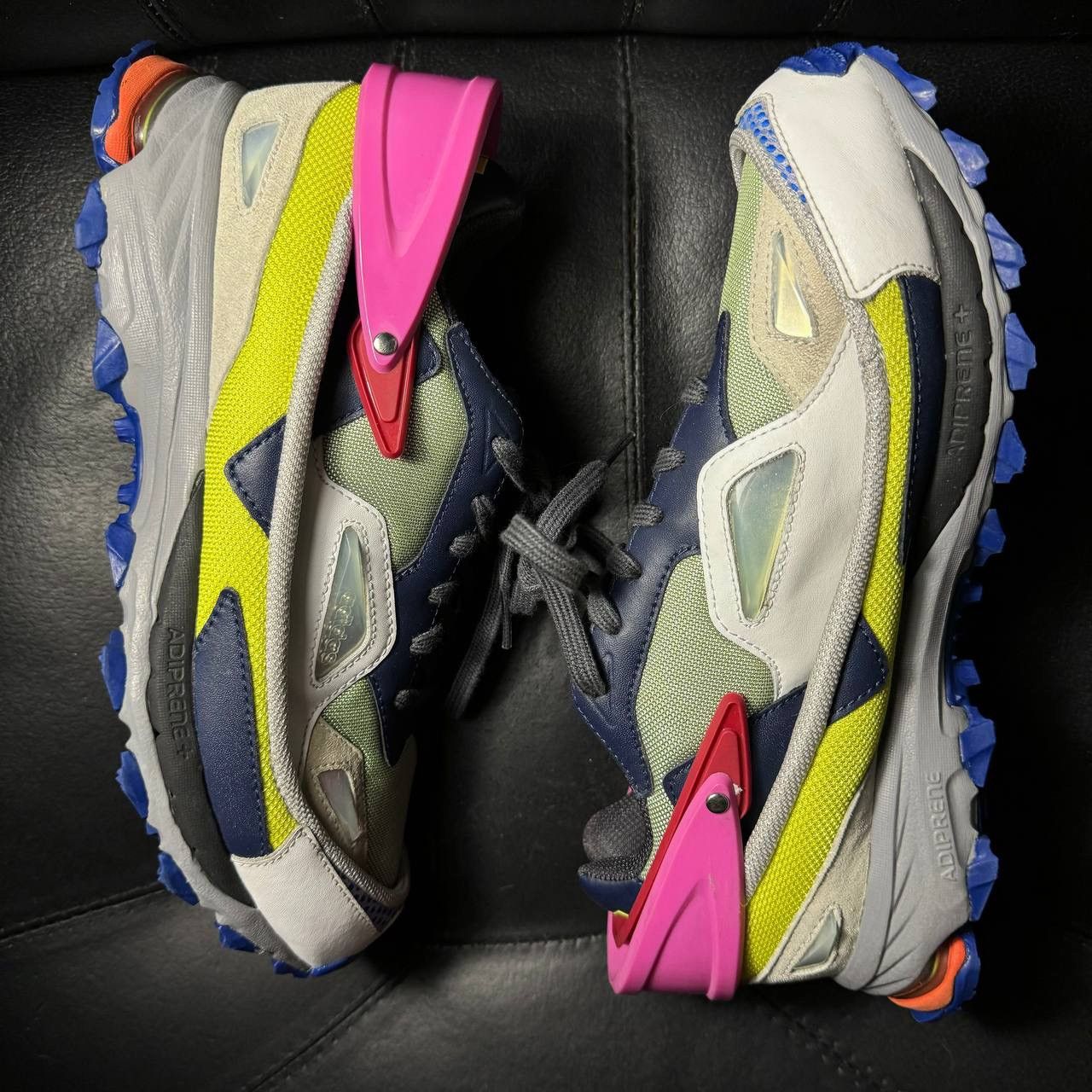 Adidas × Raf Simons Adidas Raf Simons Response trail Green pink Size US 5 / IT 35 - 5 Thumbnail