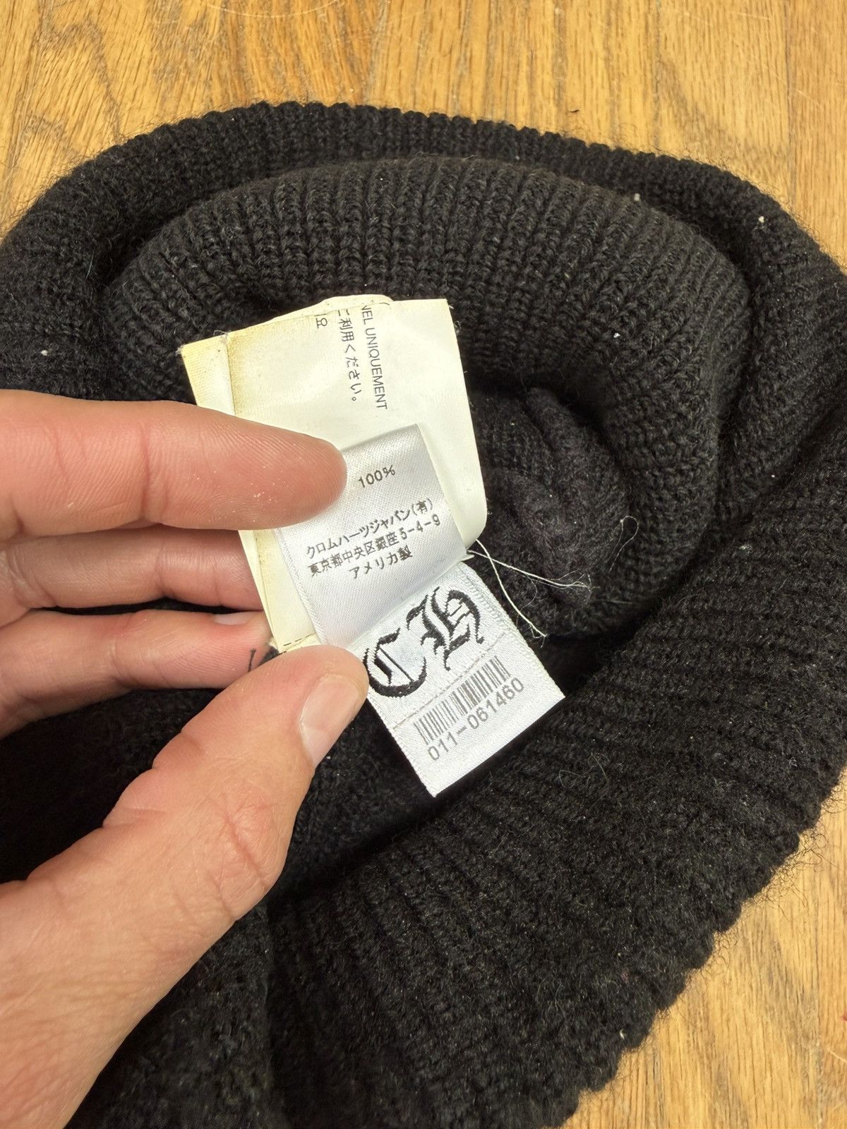 Chrome Hearts Chrome Hearts Beanie Size ONE SIZE - 5 Thumbnail