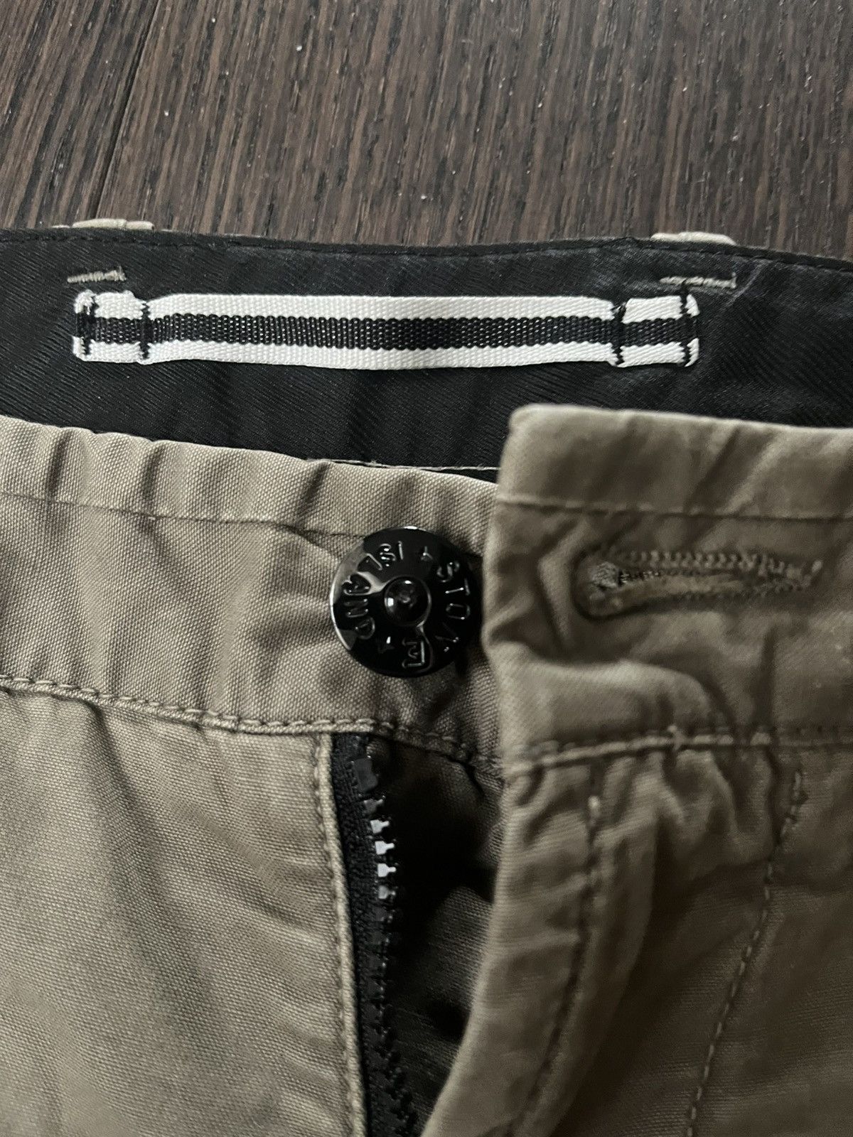Stone Island Stone Island Slim Olive Cargo Pants Size US 34 / EU 50 - 5 Thumbnail