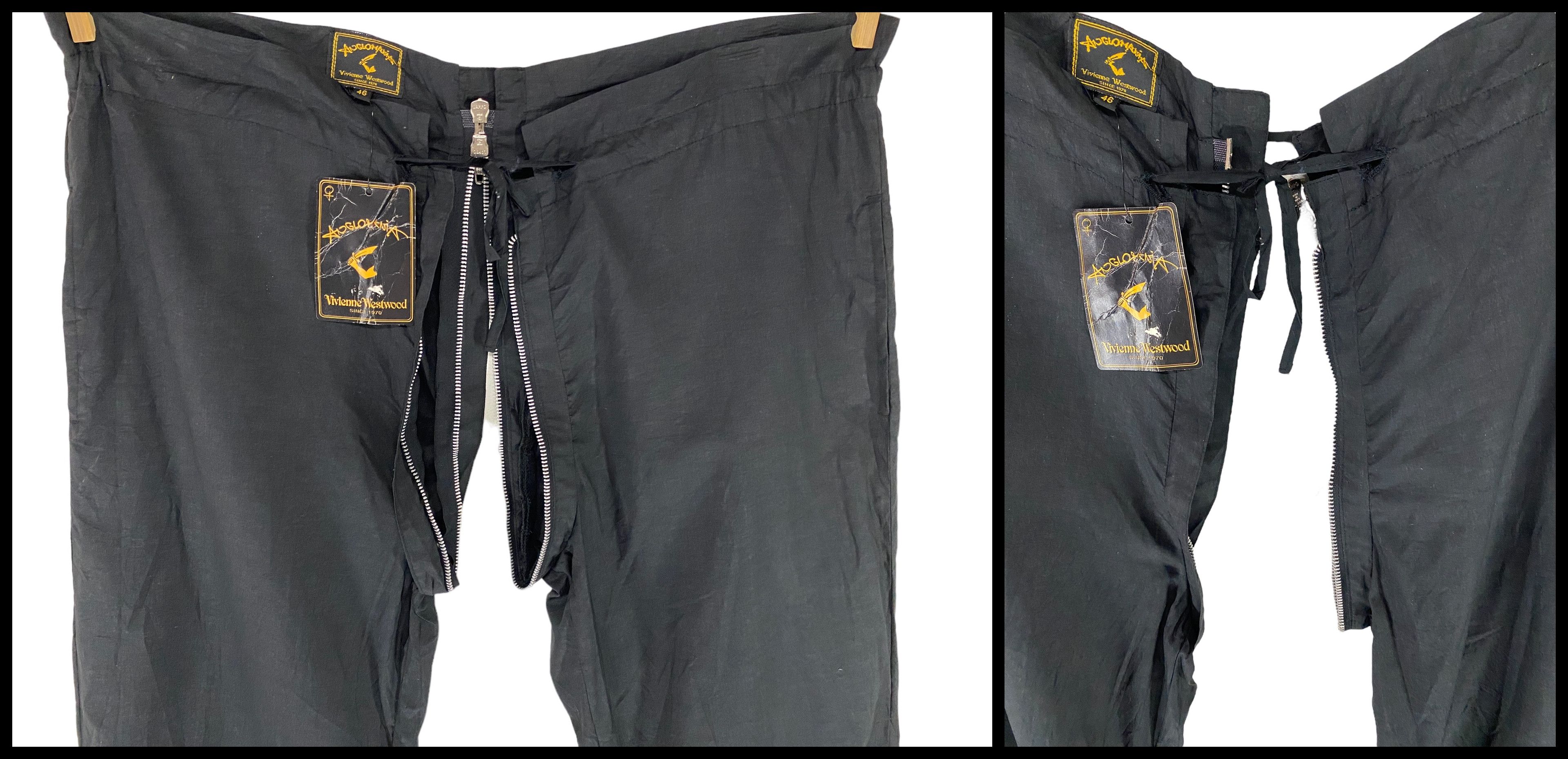 Designer × Seditionaries × Vivienne Westwood NOS Vivienne Westwood drawstring zipper split pant Size US 32 / EU 48 - 9 Thumbnail