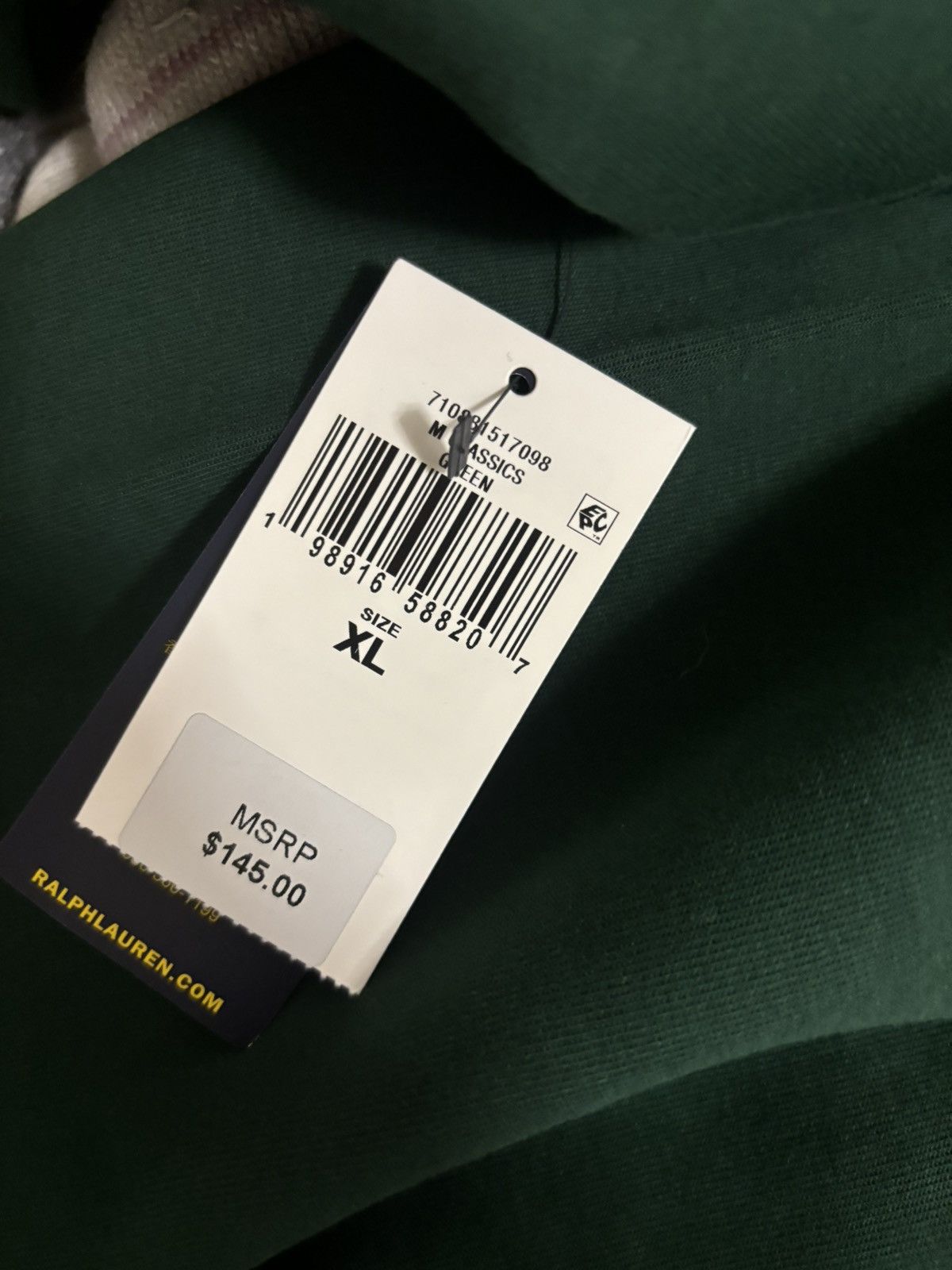 Polo Ralph Lauren Green polo ralph lauren zip up sweater Size US XL / EU 56 / 4 - 5 Thumbnail
