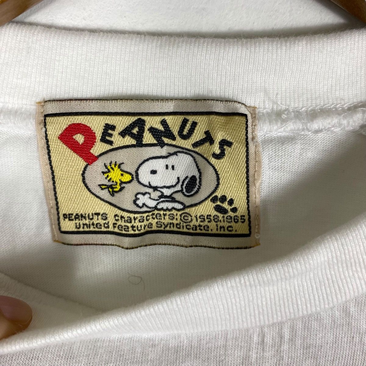 Vintage Vintage 60's PEANUTS WOODSTOCK Graphic Tee Shirt Free Size Size US M / EU 48-50 / 2 - 6 Thumbnail
