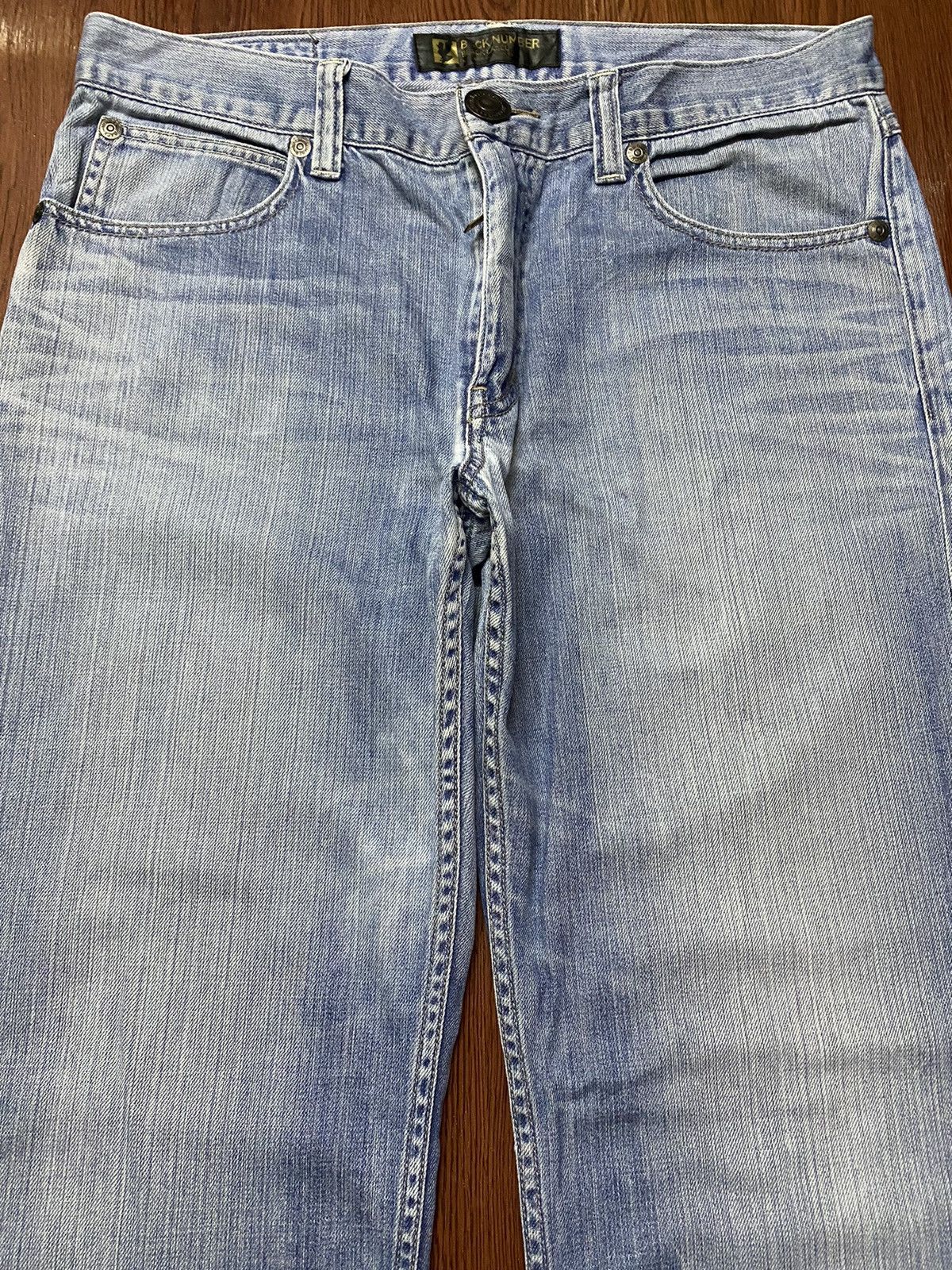 Japanese Brand Vintage Japanese Brands Blue Faded Wash Loose Jeans Size US 34 / EU 50 - 3 Thumbnail