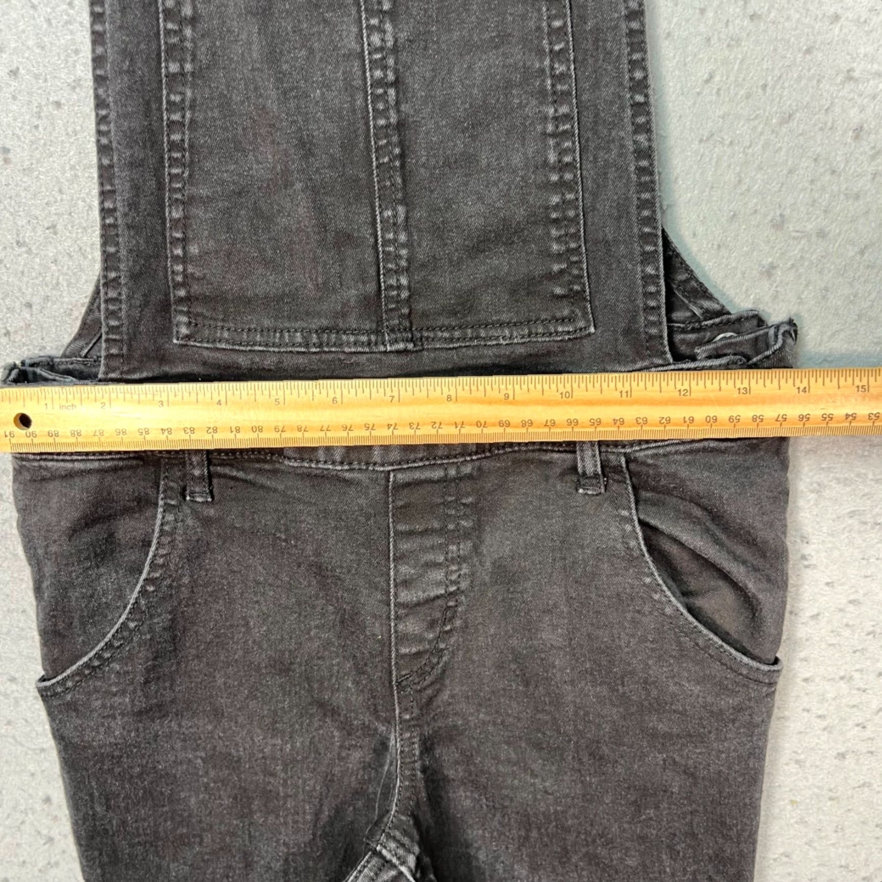 Cheap Monday Cheap Monday Womens Overalls Size Small Black Denim Skinny Leg Size 28" / US 6 / IT 42 - 7 Thumbnail