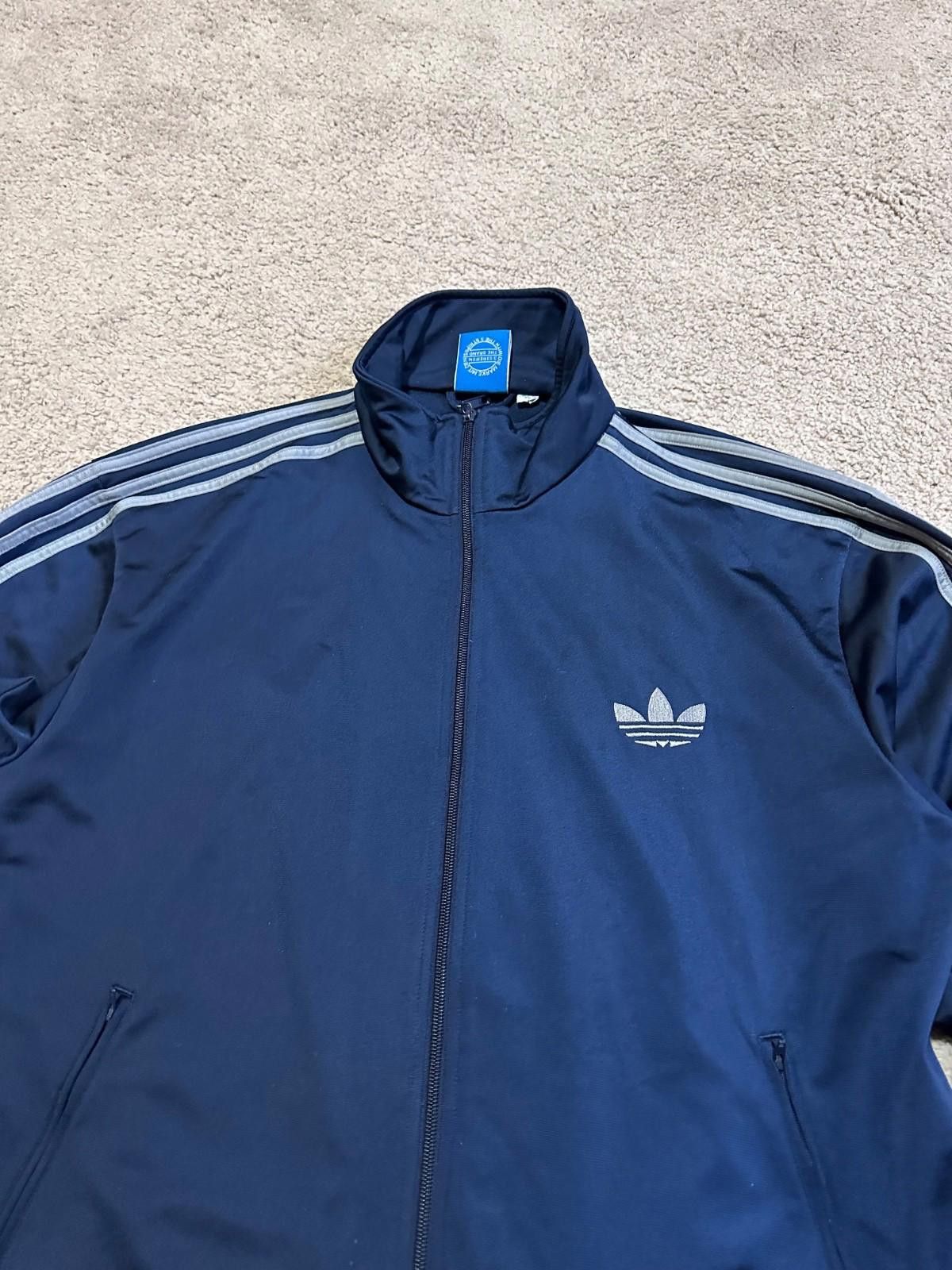 Adidas Adidas Firebird Track Top Zip Jacket Mens Size XL Blue Size US XL / EU 56 / 4 - 4 Thumbnail