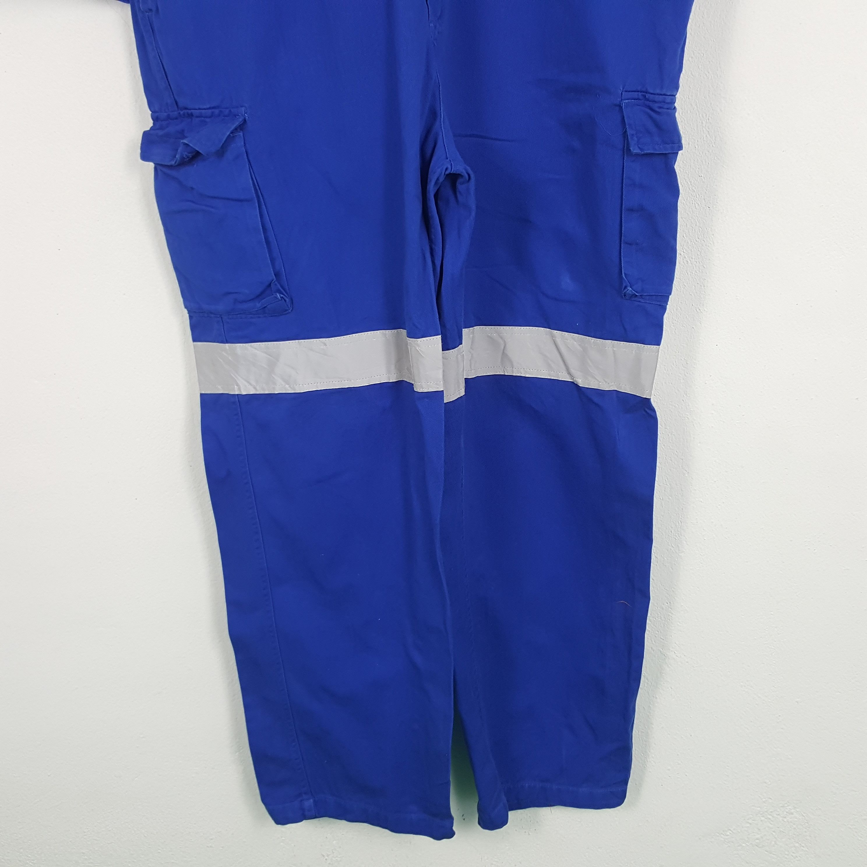 Japanese Brand × Vintage Vintage Nippon Salvage Coverall Jumpsuit Jacket Size US L / EU 52-54 / 3 - 7 Thumbnail