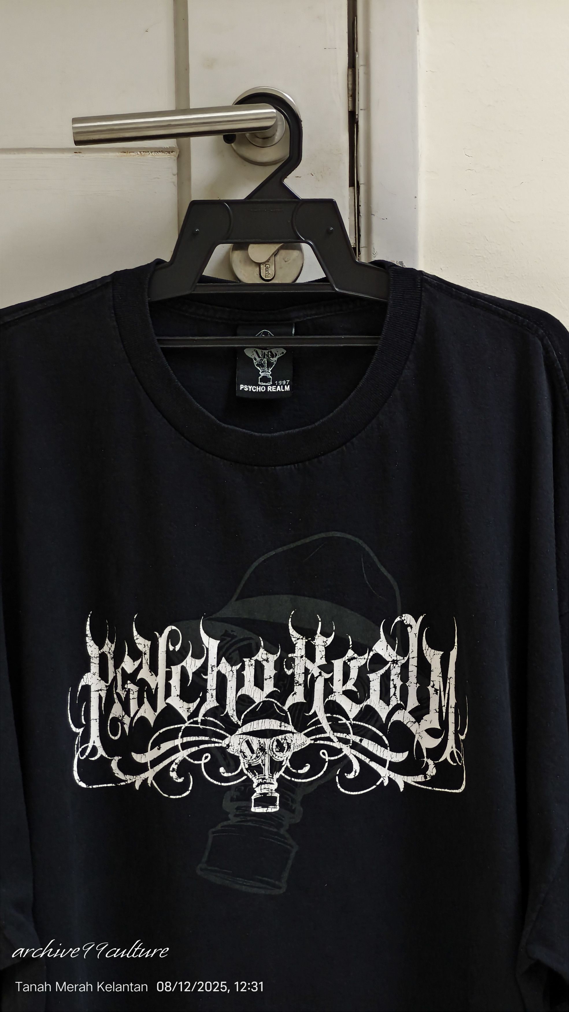 Rap Tees Vintage Psycho Realm Rock Band flame tee Size US XXL / EU 58 / 5 - 13 Thumbnail