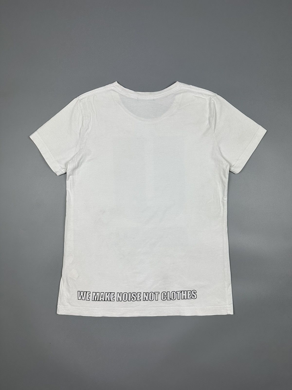 Japanese Brand × Jun Takahashi × Undercover UNDERCOVER “WE MAKE NOISE NOT CLOTHES” TEE Size US S / EU 44-46 / 1 - 2 Thumbnail