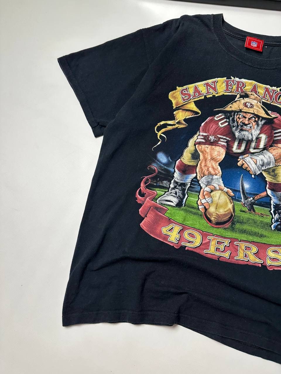 NFL Vintage San Francisco 49ers Gold Miner T Shirt Boxy Size US XL / EU 56 / 4 - 2 Thumbnail