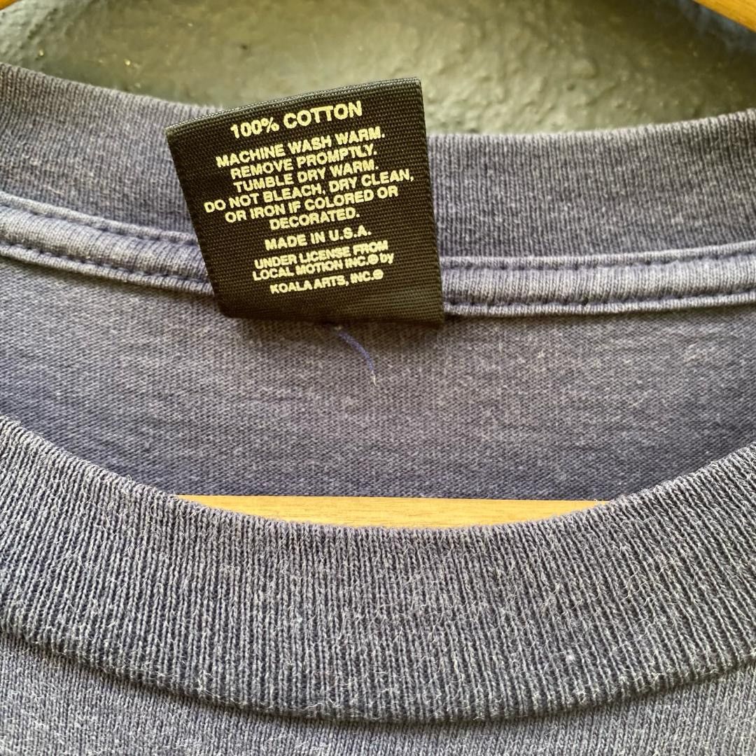 Vintage Thrashed Faded 90s Local Motion Surf Brand Tee Size US M / EU 48-50 / 2 - 6 Thumbnail